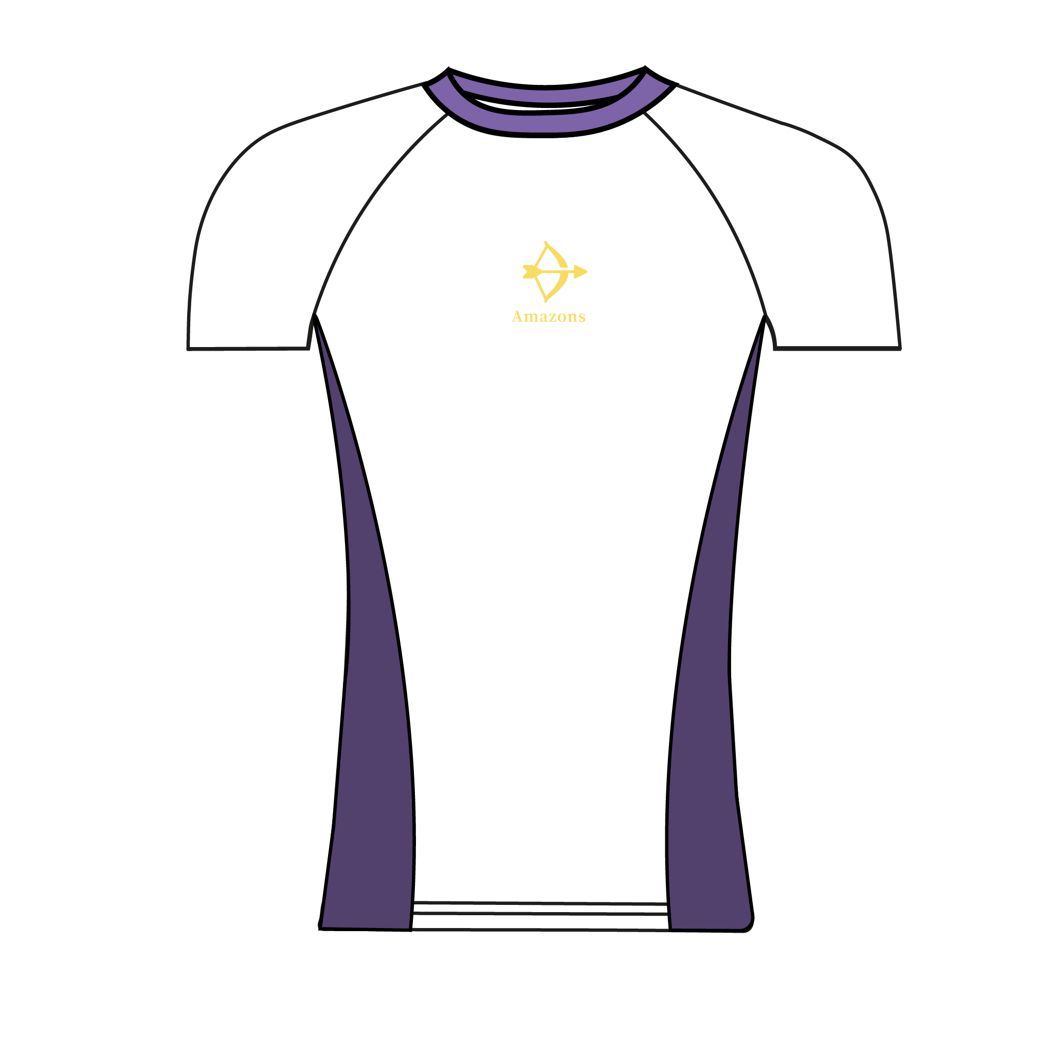 Jesus College Amazons Short Sleeve Base Layer 2