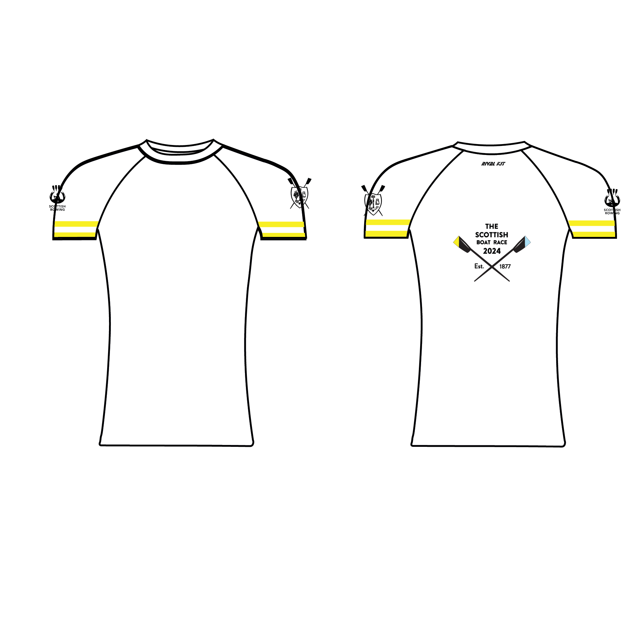 Glasgow University BC boat race logo