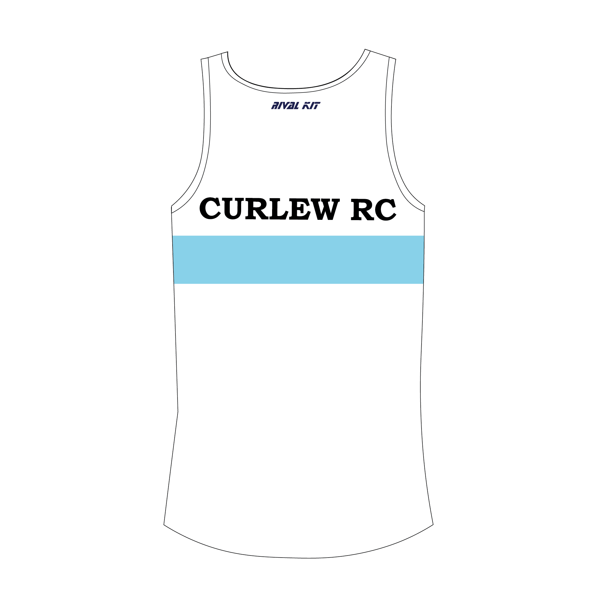 Curlew Rowing Club Gym Vest 2