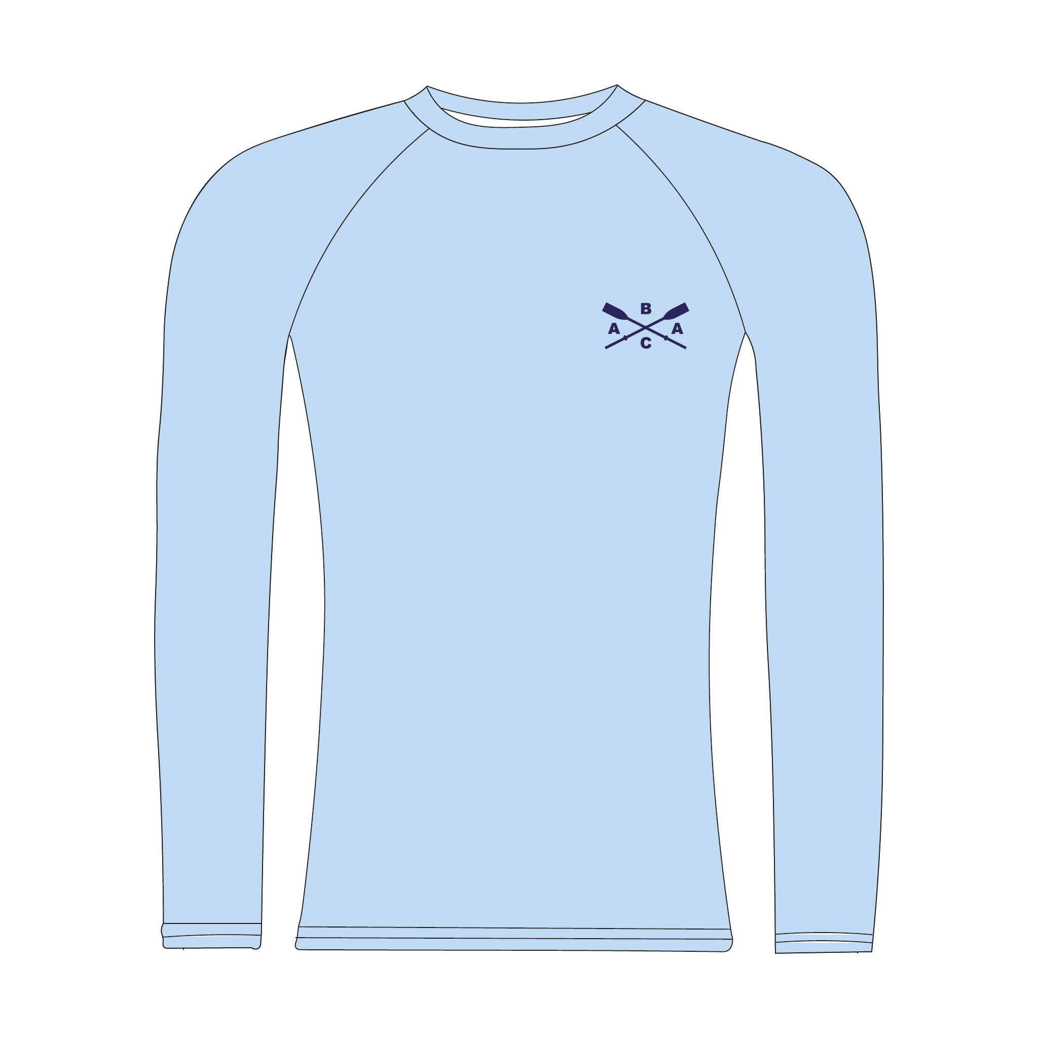 Bideford Blues Amateur Athletic Club Long Sleeve Baselayer