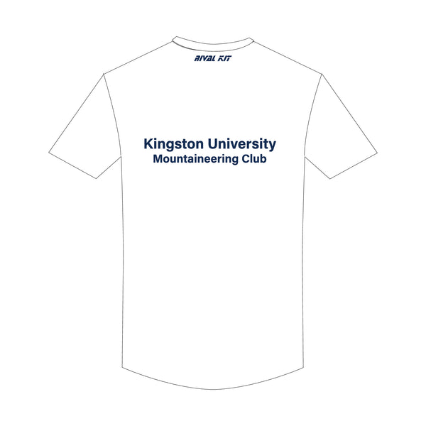 Kingston University Mountaineering Club White Casual T-Shirt