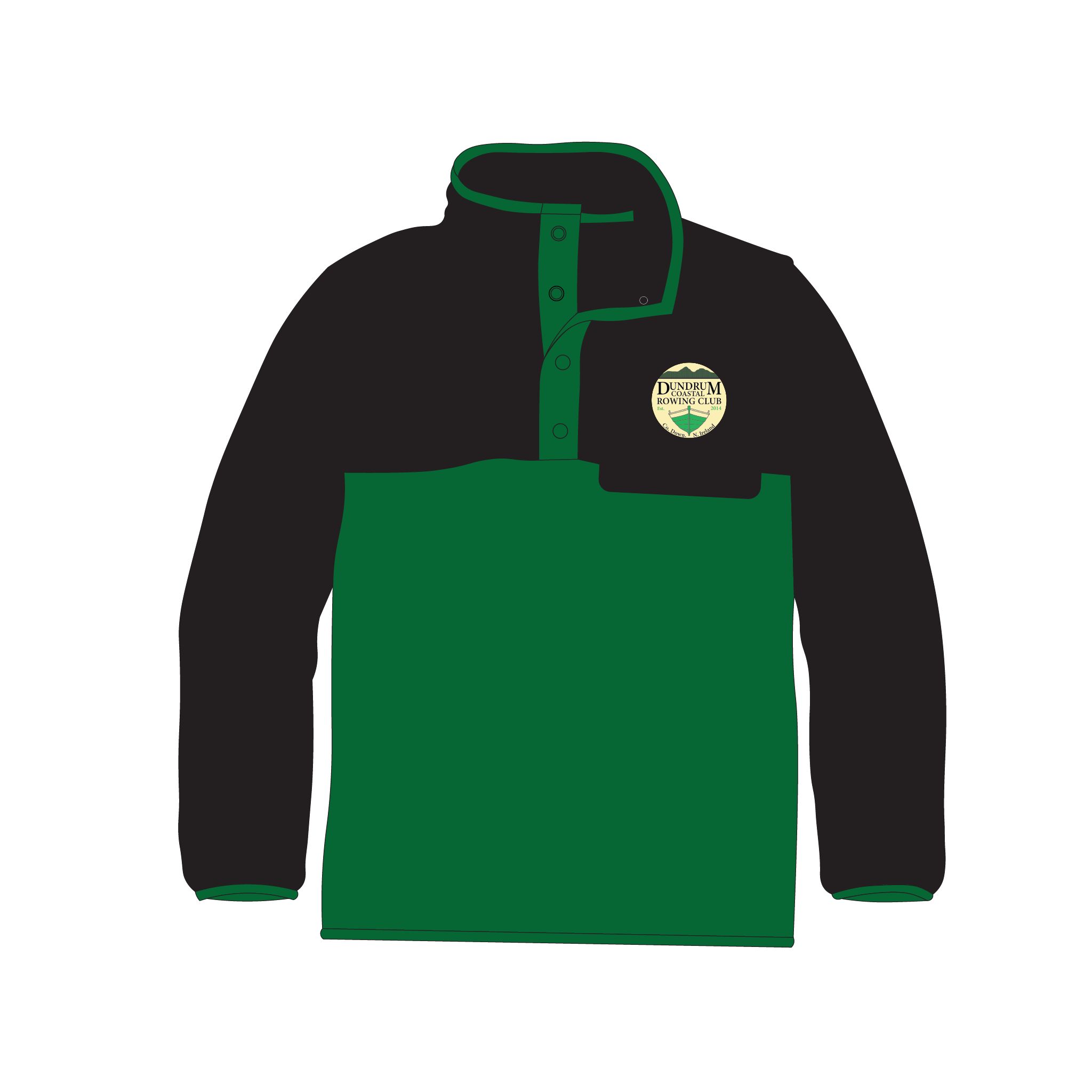 Dundrum Coastal Rowing Club Pocket Fleece