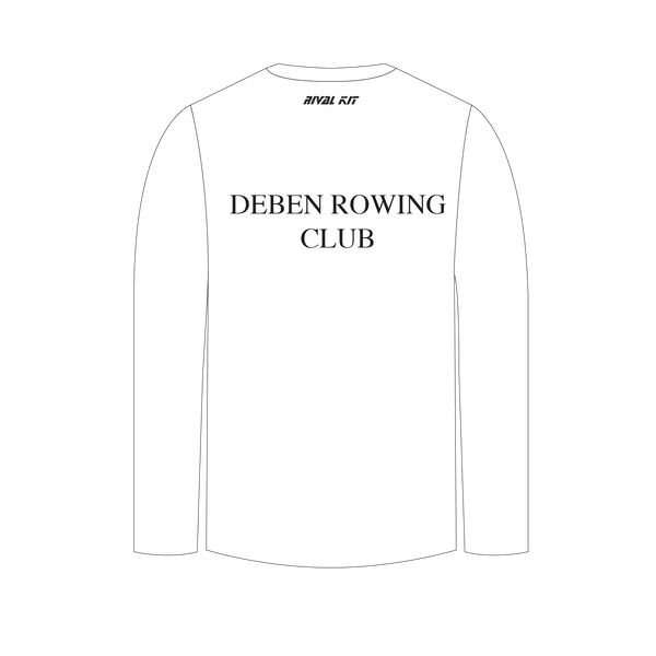 Deben Rowing Club White Long Sleeve Gym T-shirt