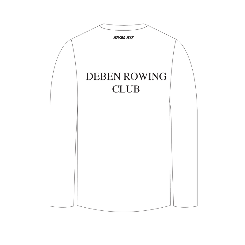 Deben Rowing Club White Long Sleeve Gym T-shirt