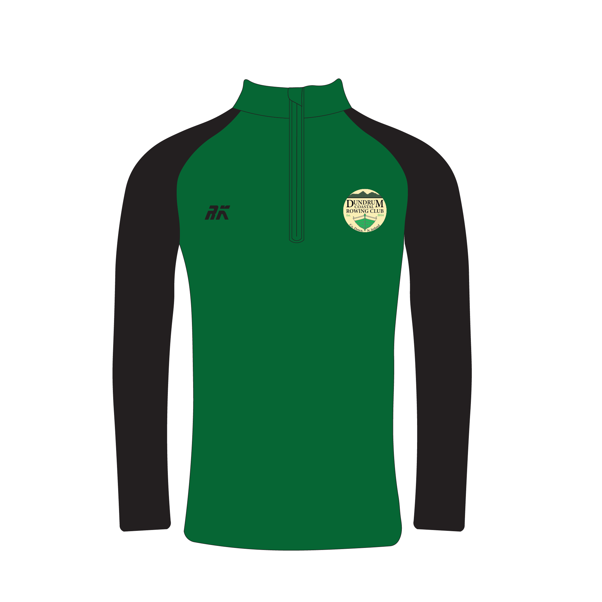 Dundrum Coastal Rowing Club Bespoke Q-Zip
