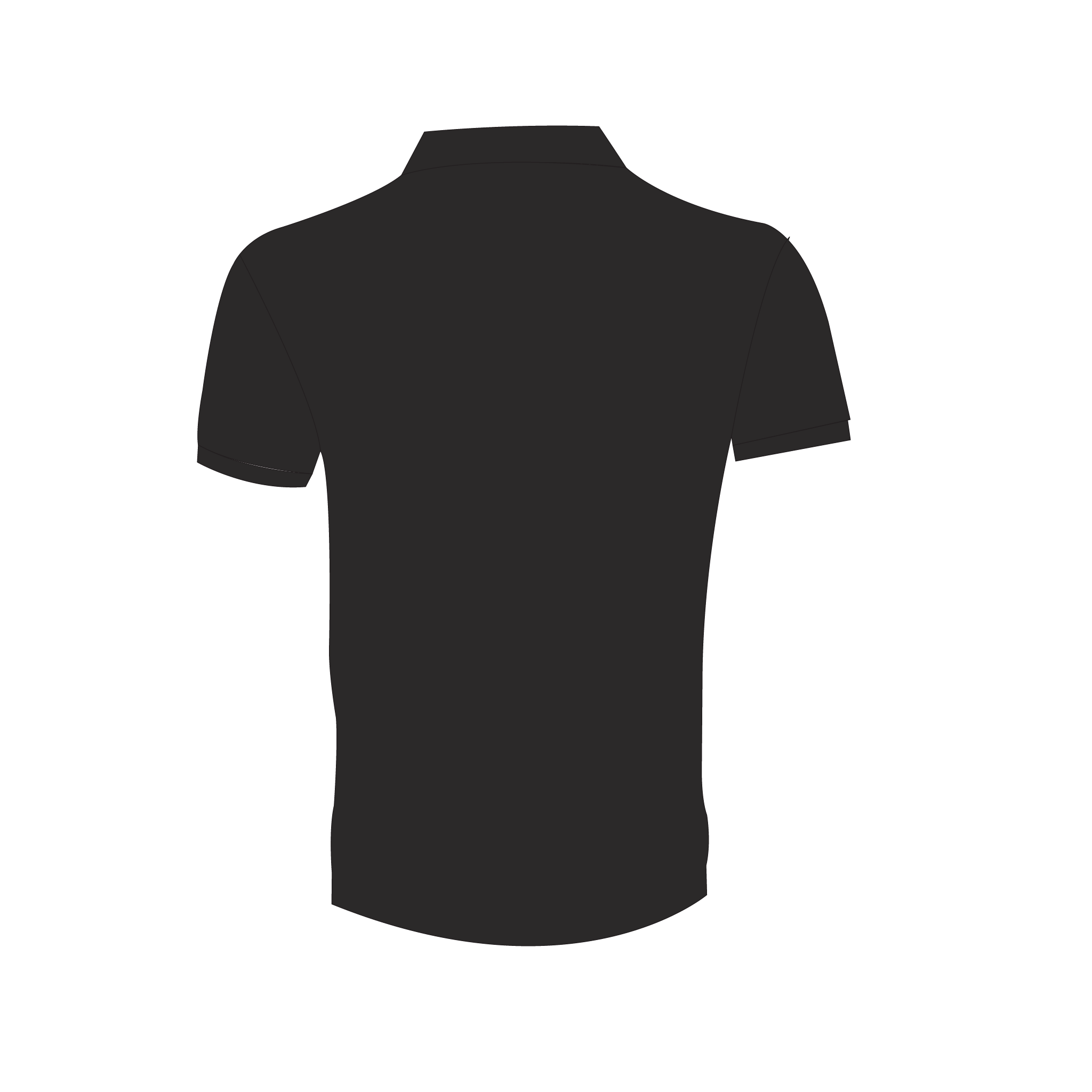 Deben Rowing Club Black Polo Shirt