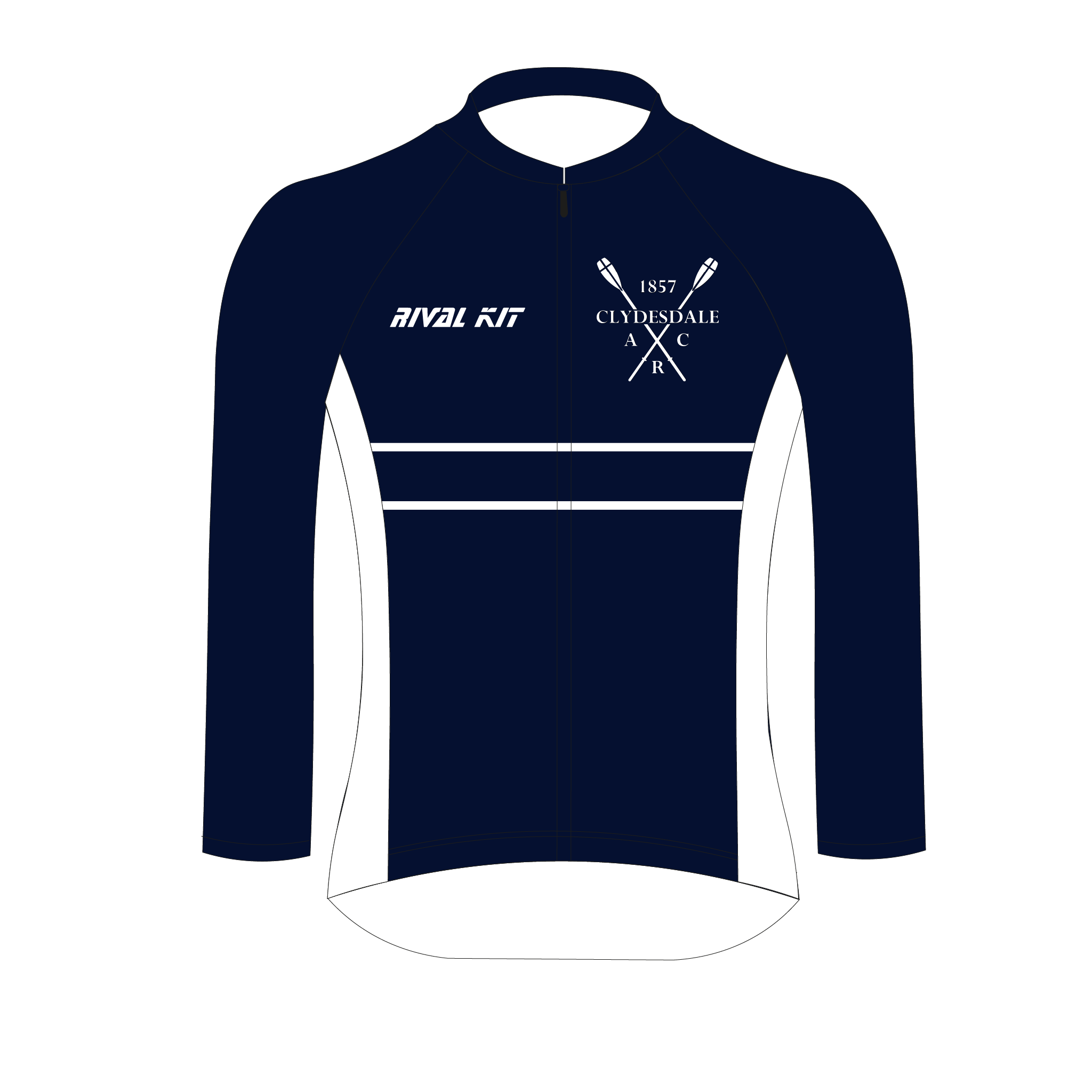Clydesdale Long Sleeve Cycling Jersey In Stock Sale