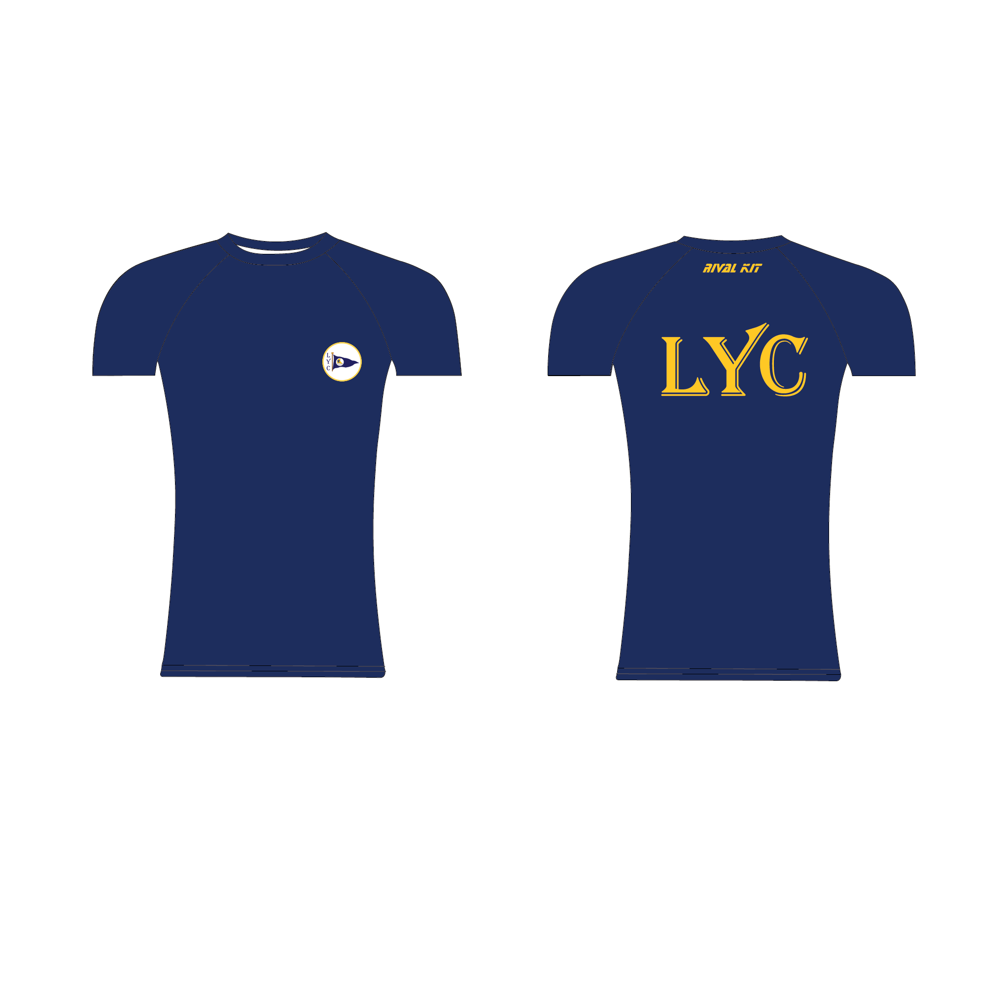 Liverpool Yacht Club Short Sleeve Base-Layer