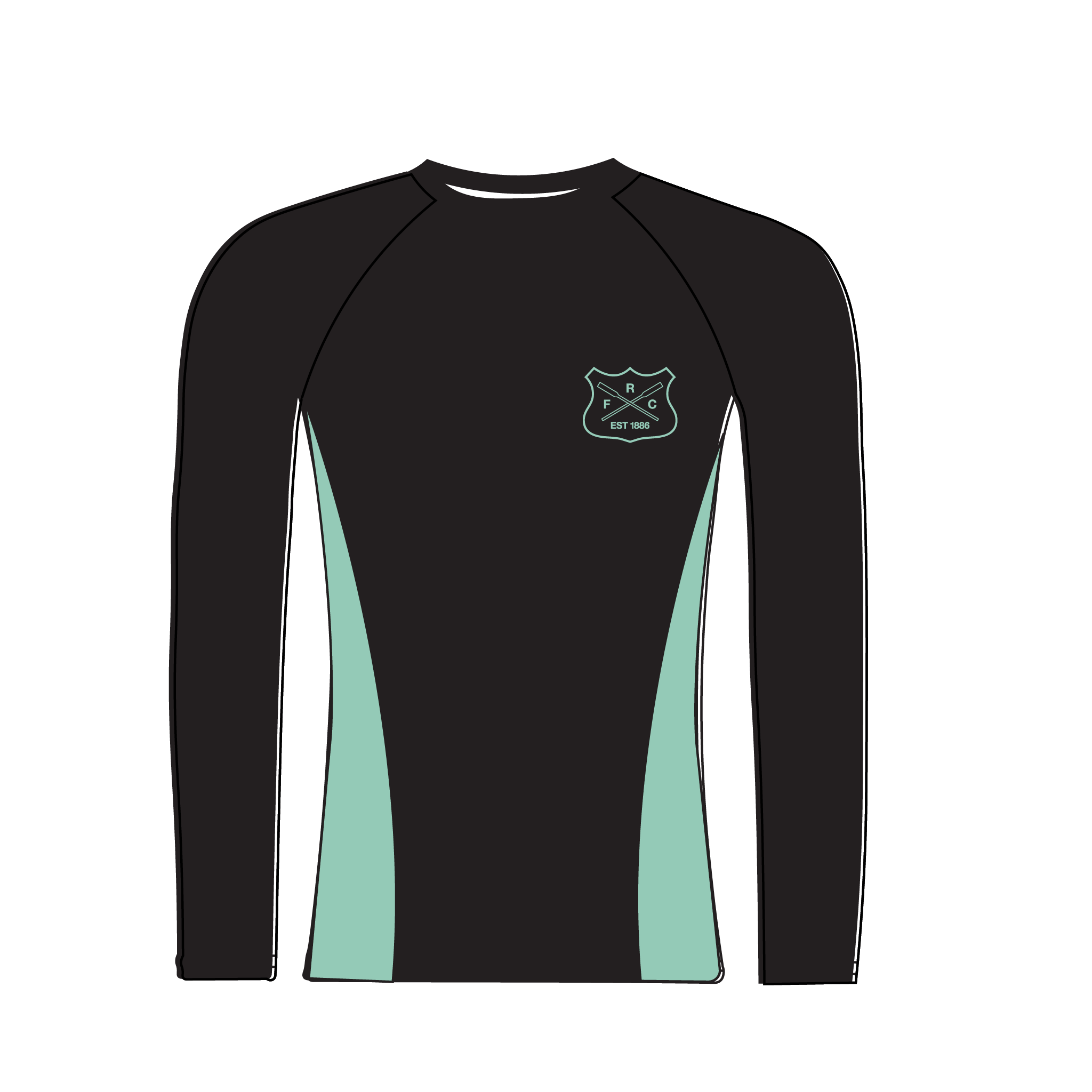 Fremantle Rowing Club Long Sleeve Baselayer