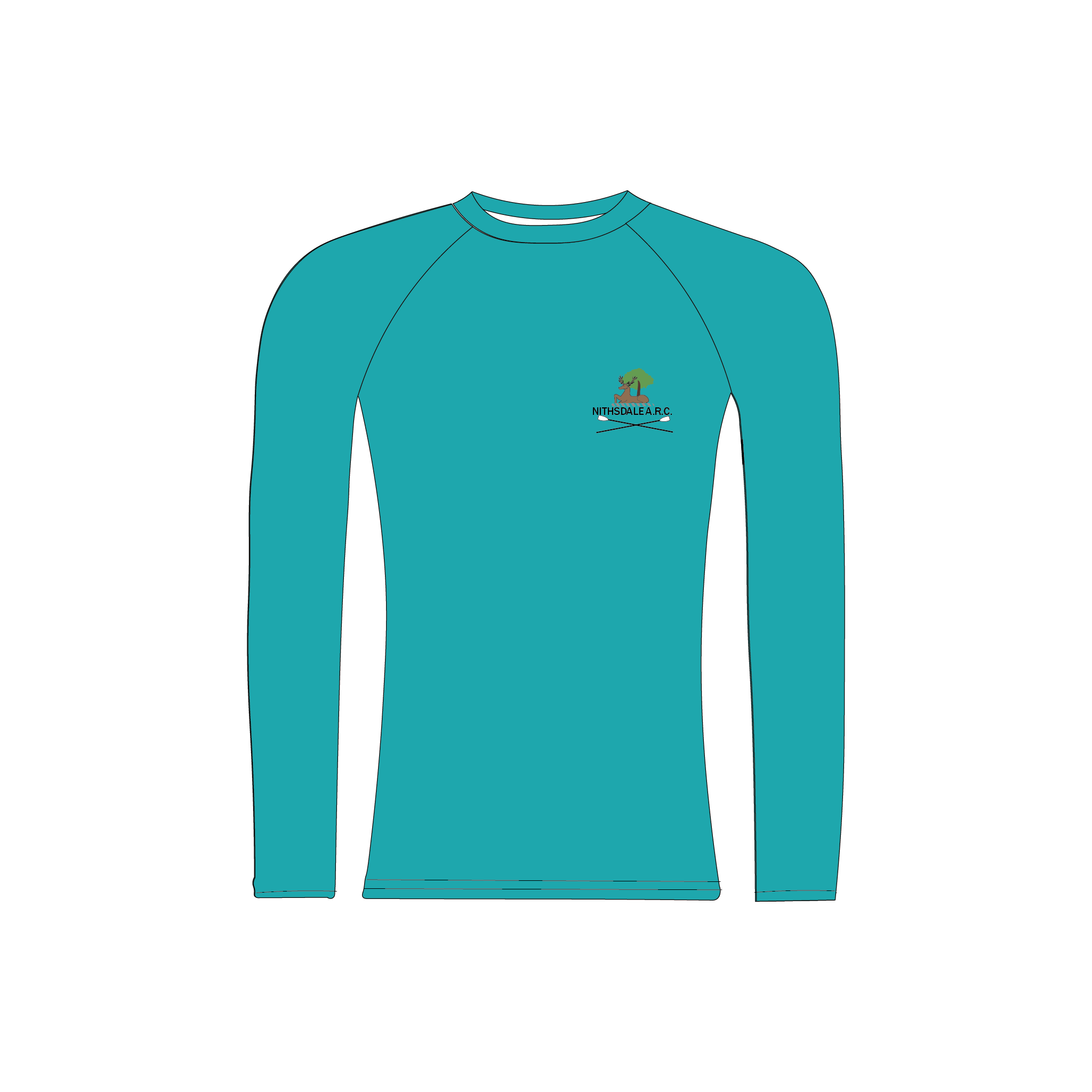 Nithsdale Amateur Rowing Club Long Sleeve Base Layer 2