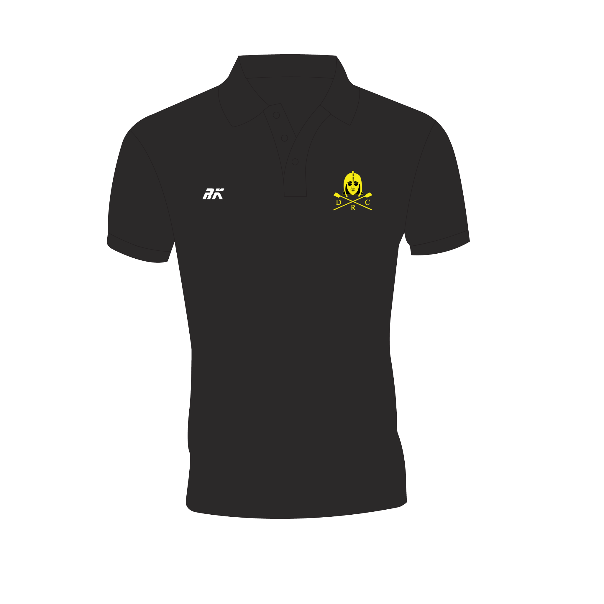 Deben Rowing Club Black Polo Shirt