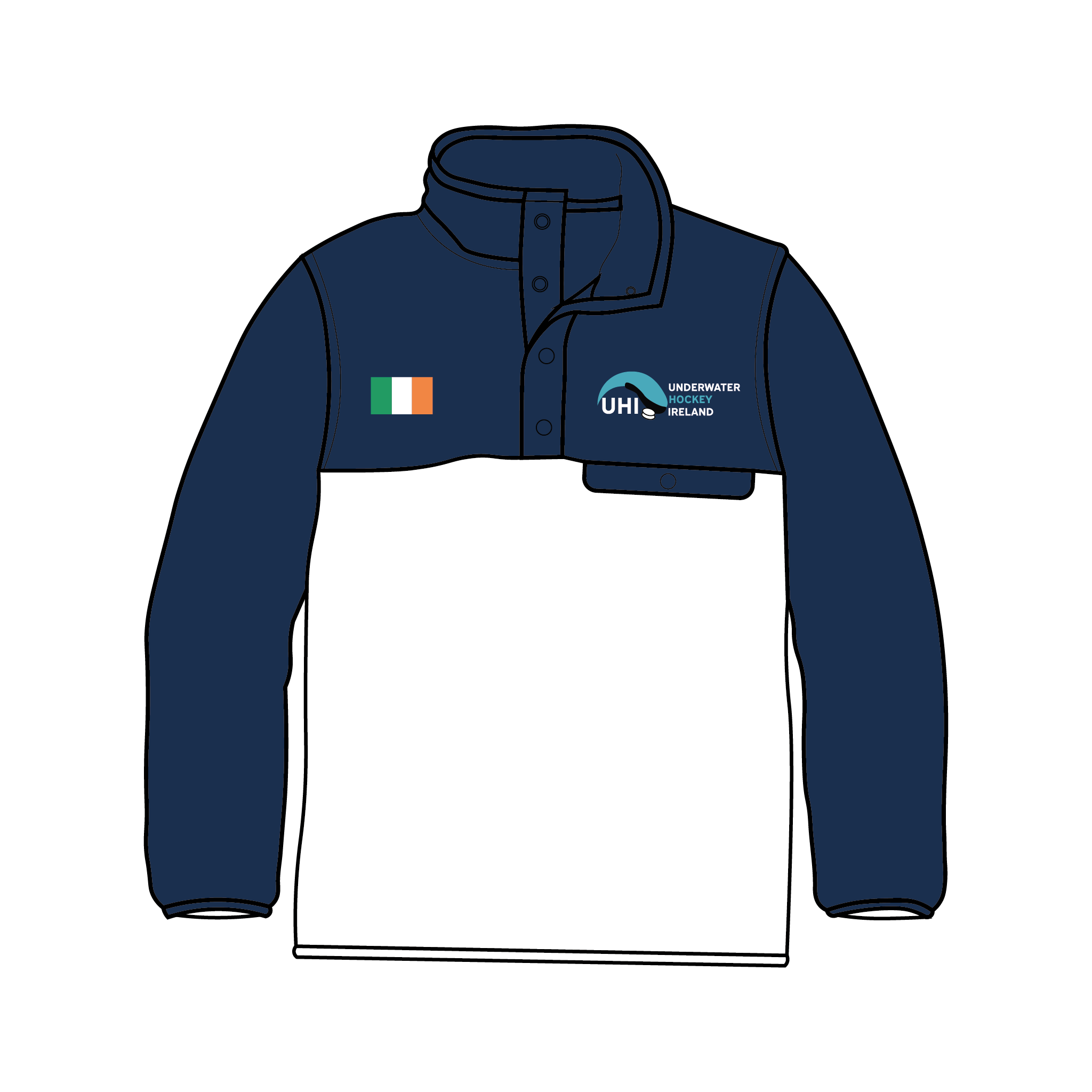 Underwater Hockey Ireland Pocket Fleece