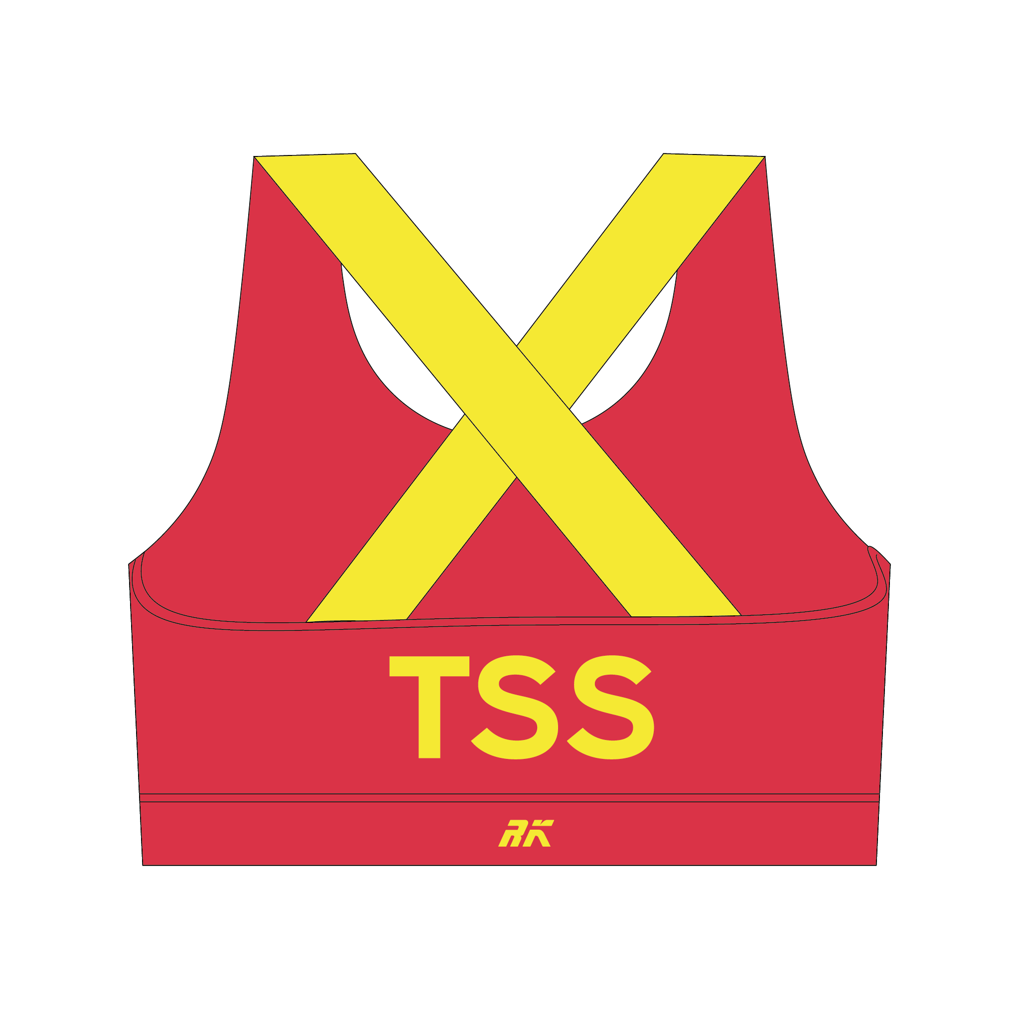 Tideway Scullers Cross Back Sports Bra