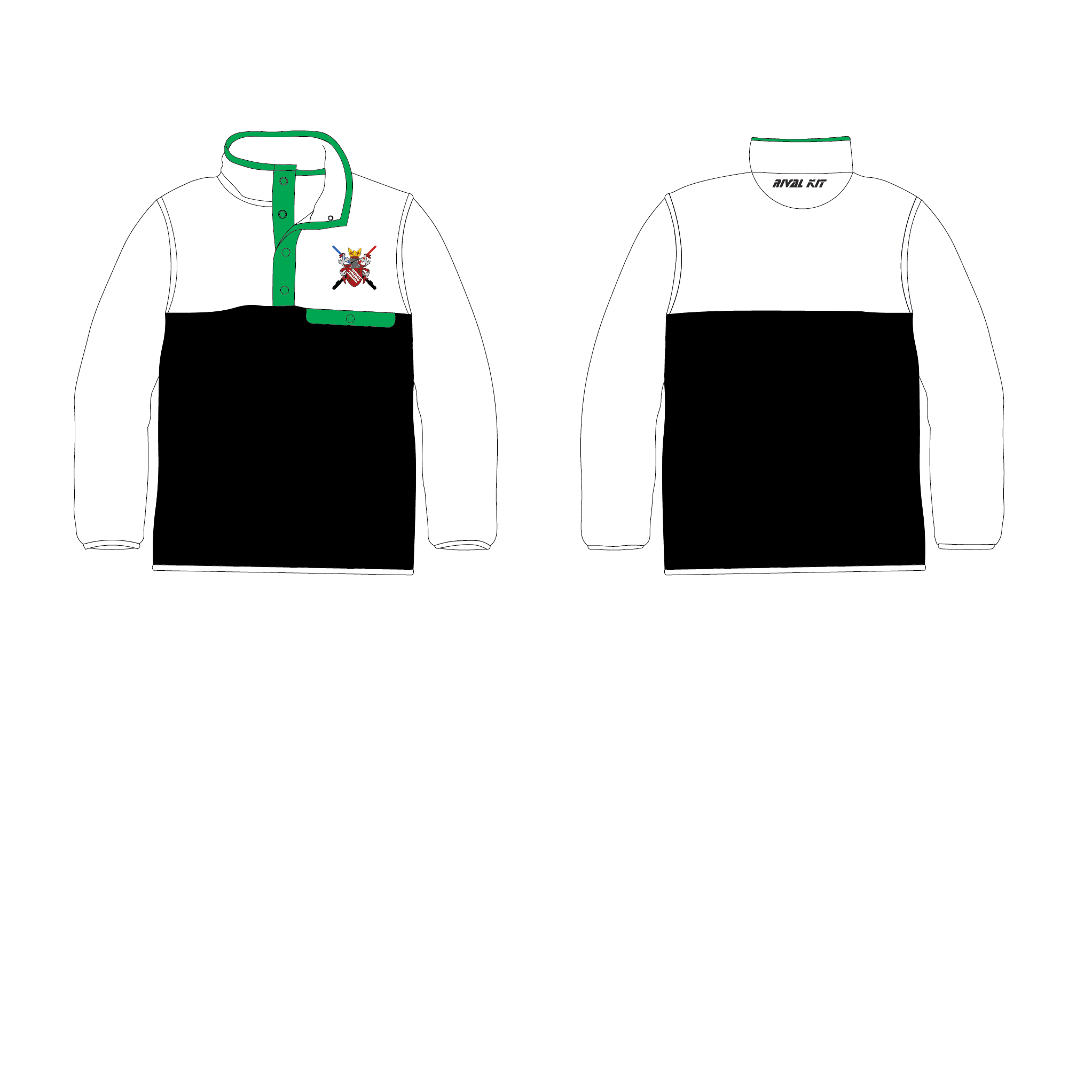 Grey College Star Wars Appreciation Society FLEECE GREEN