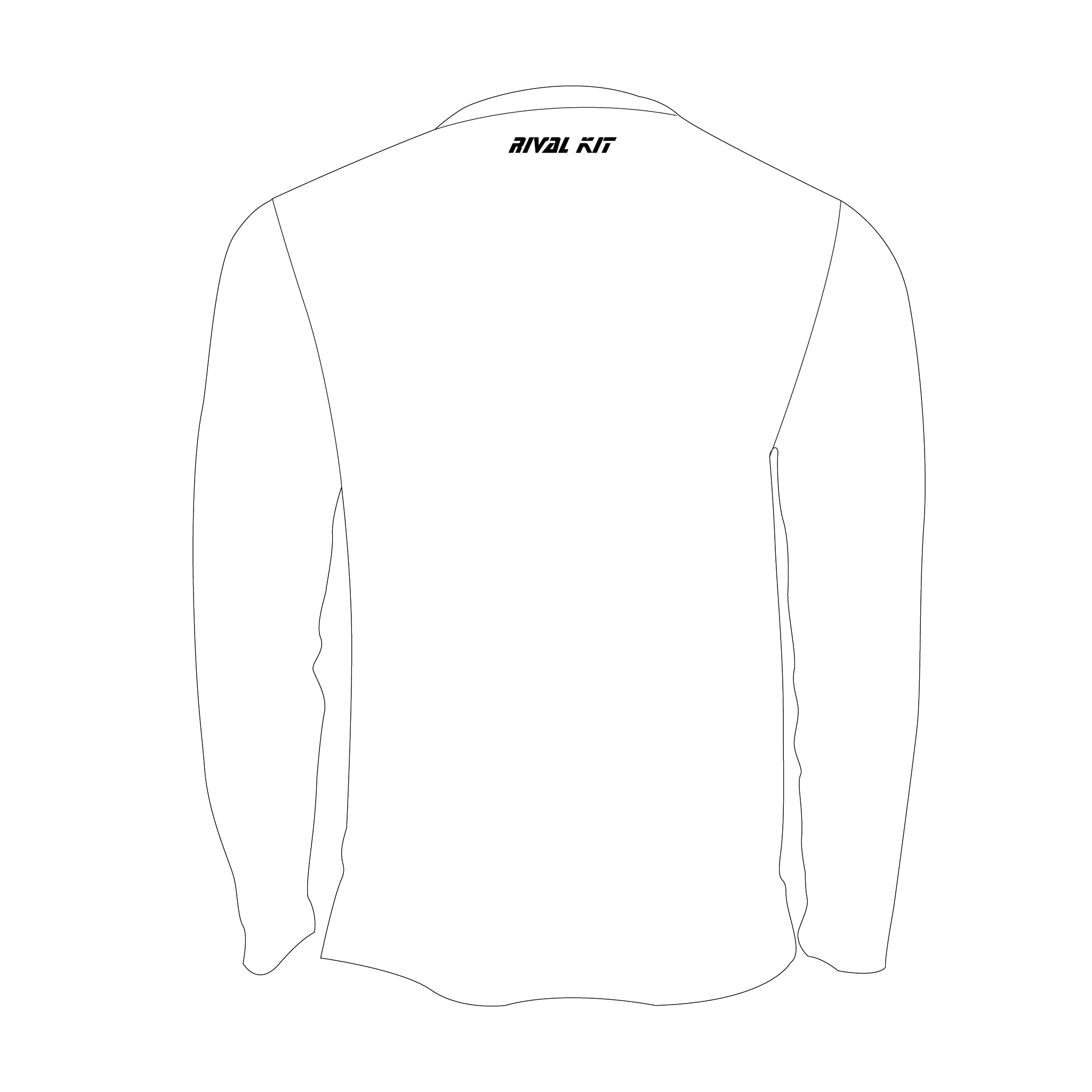 Poplar, Blackwell and District White IPC Long Sleeve Gym T-Shirt