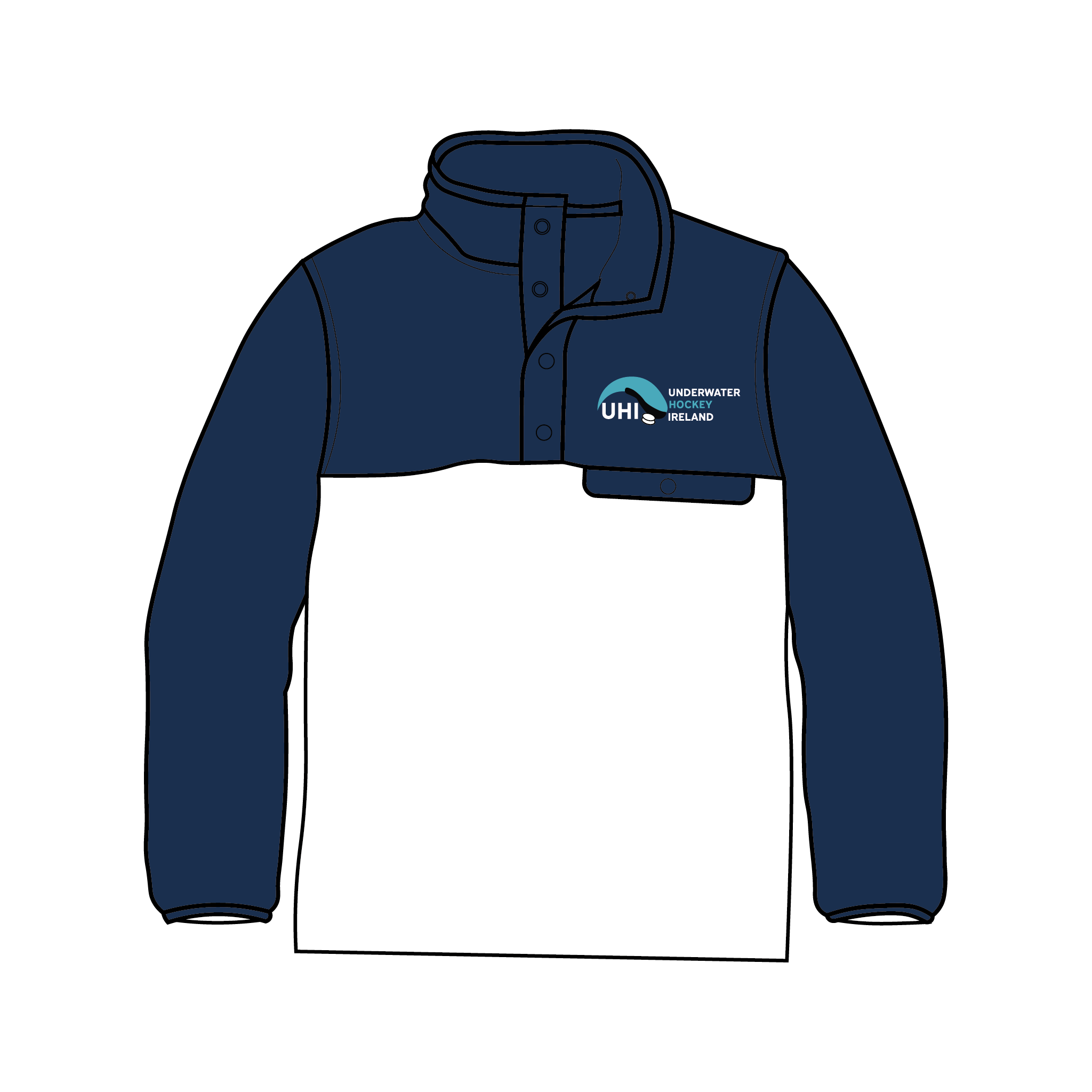 Underwater Hockey Ireland Pocket Fleece