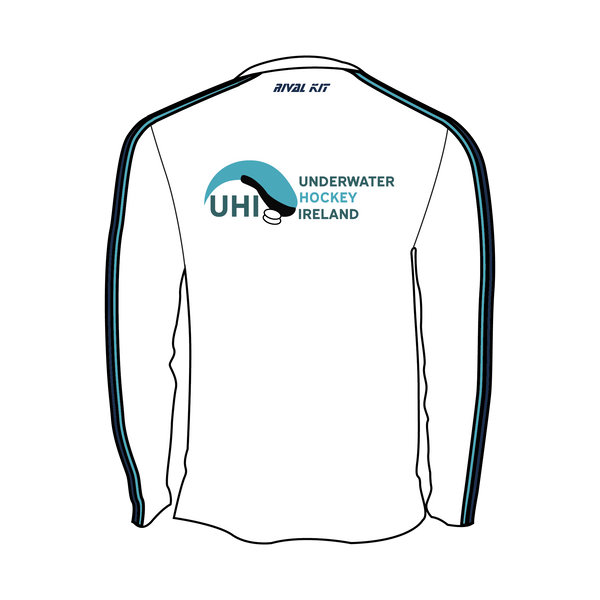 Underwater Hockey Ireland Bespoke Long Sleeve Gym T-Shirt