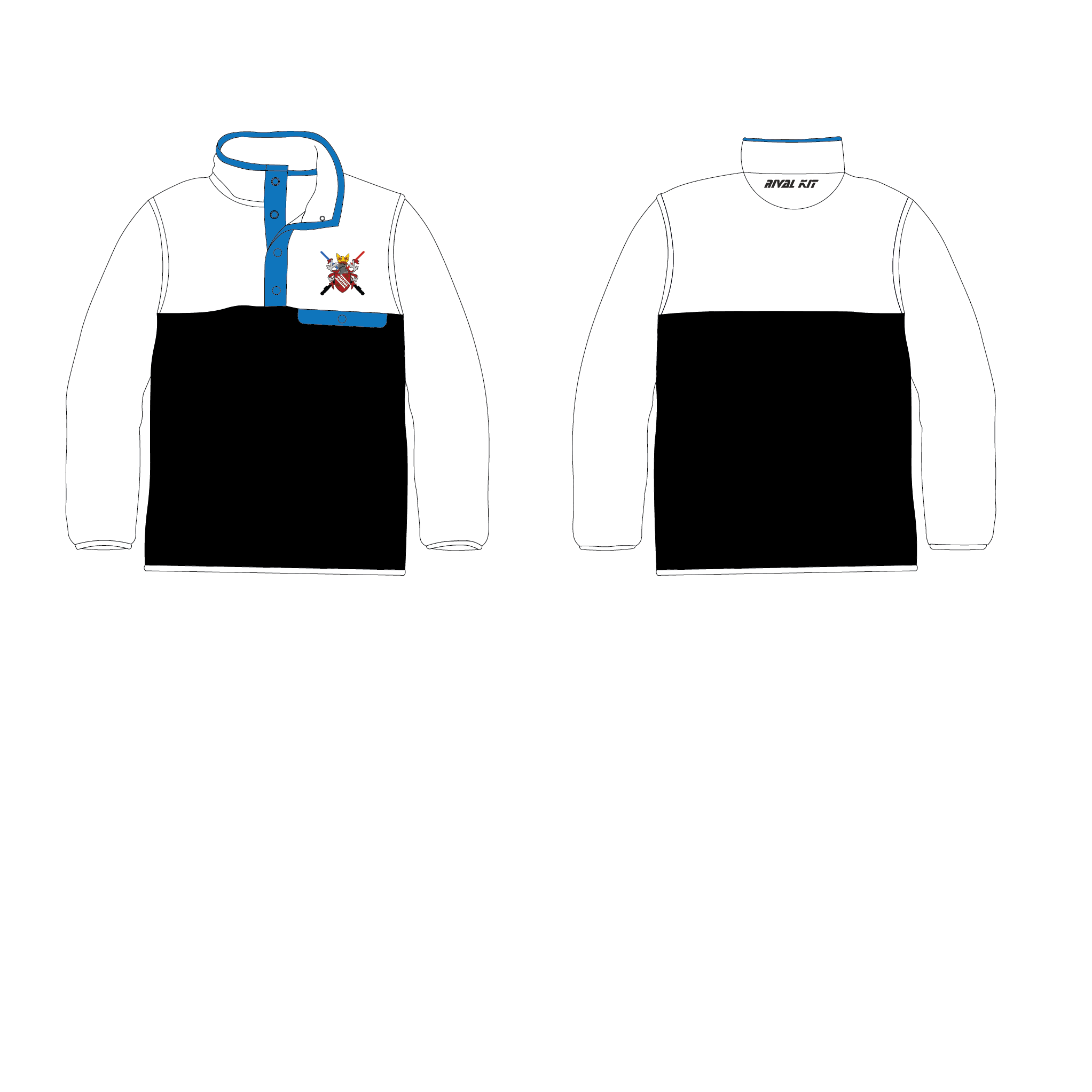 Grey College Star Wars Appreciation Society FLEECE BLUE