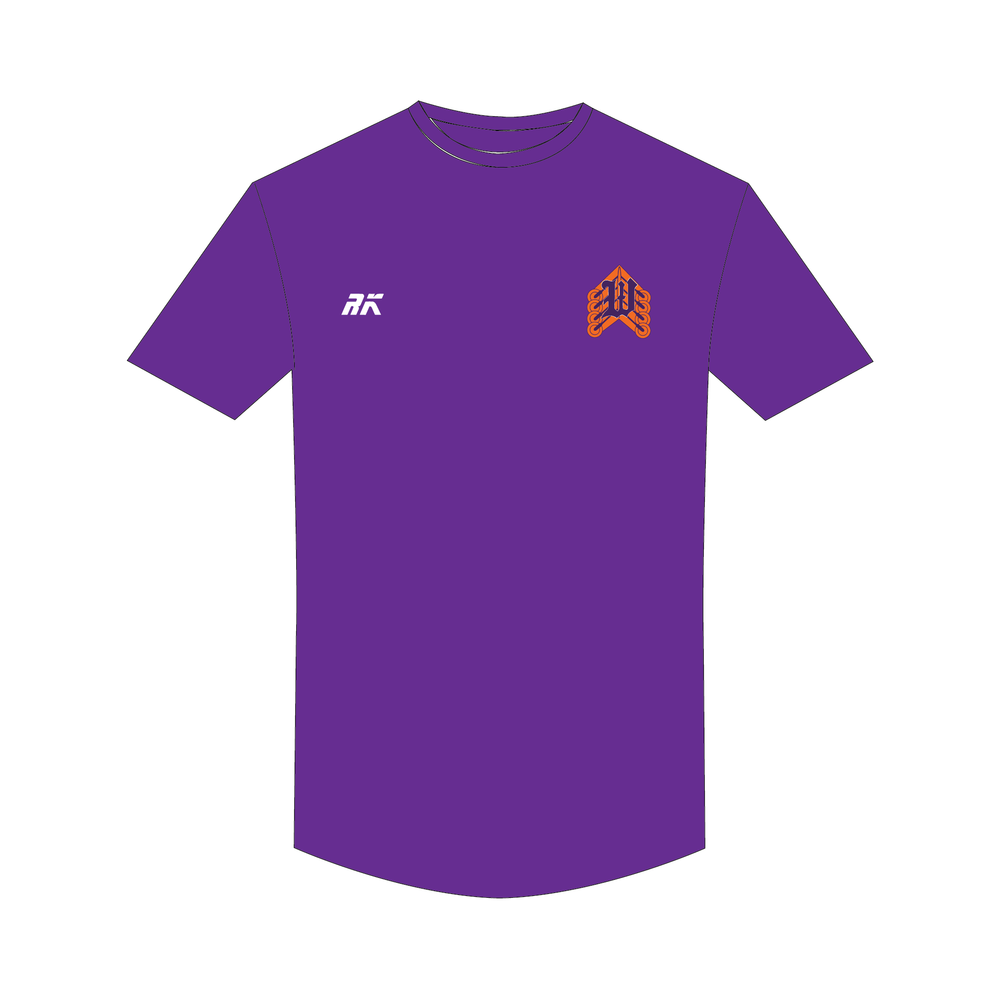 London Western Rowing Casual Purple T-Shirt