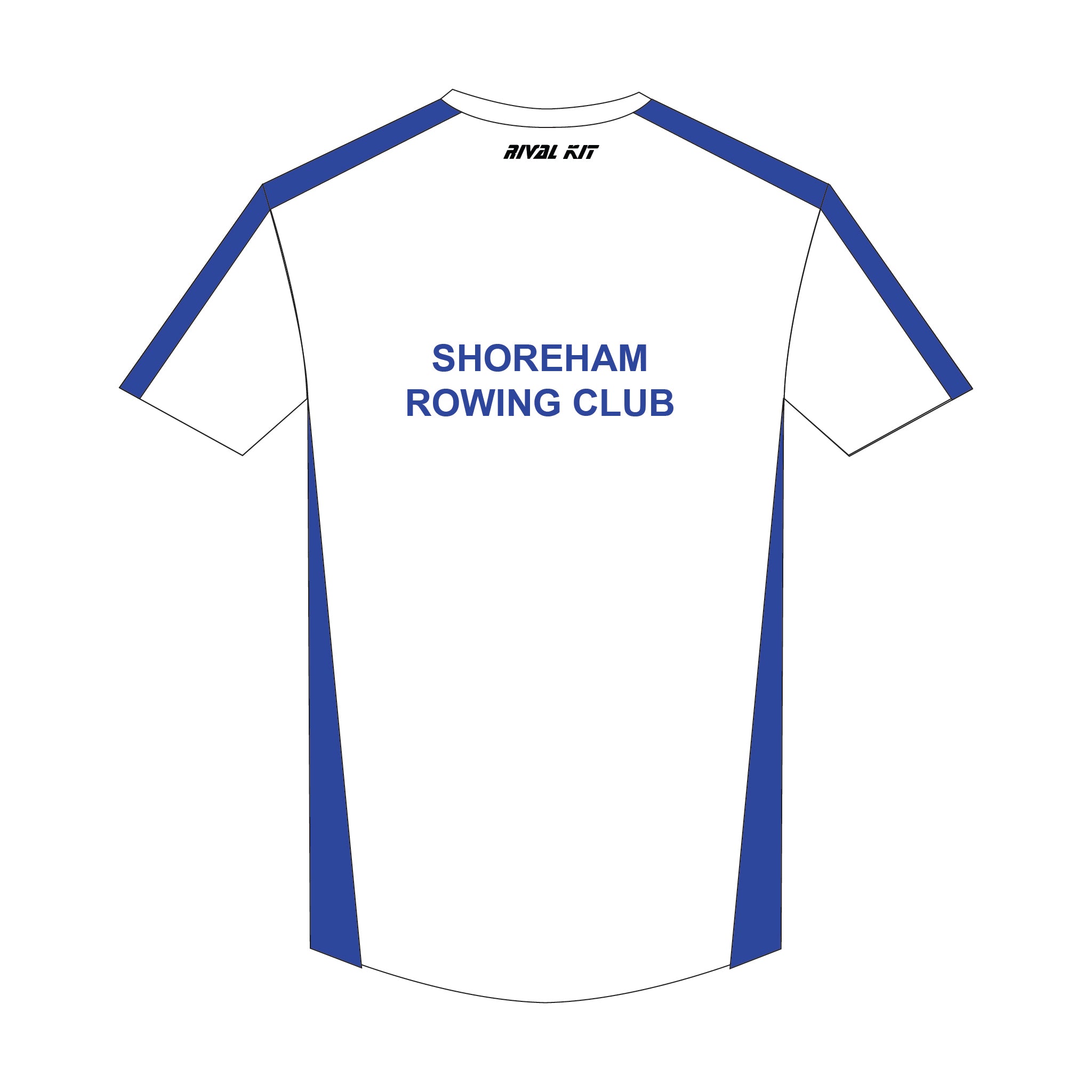 Shoreham Rowing Club Bespoke Short Sleeve Gym T-shirt 1