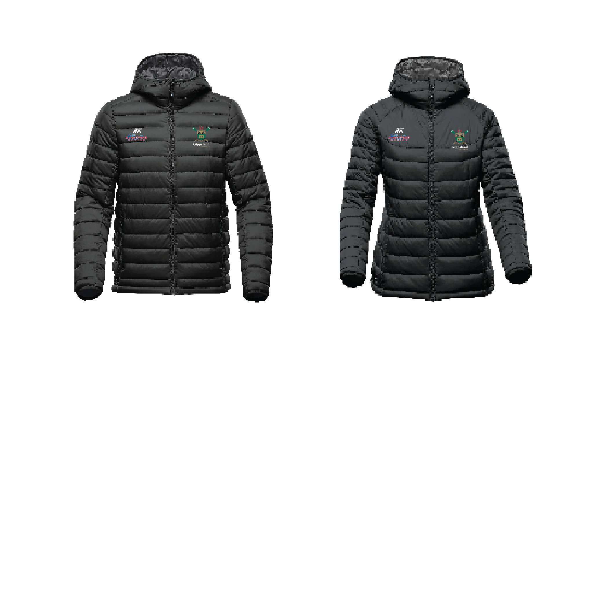 Gippsland Grammar Rowing Lightweight Puffa Jacket