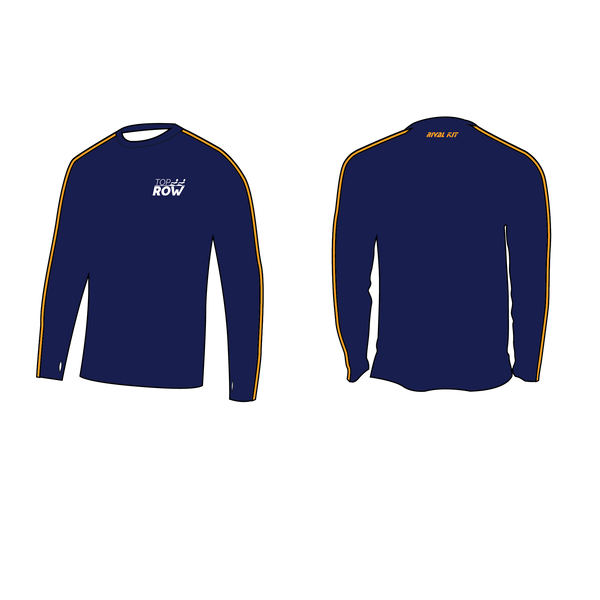 Top Row 201 Long Sleeve Gym T-Shirt