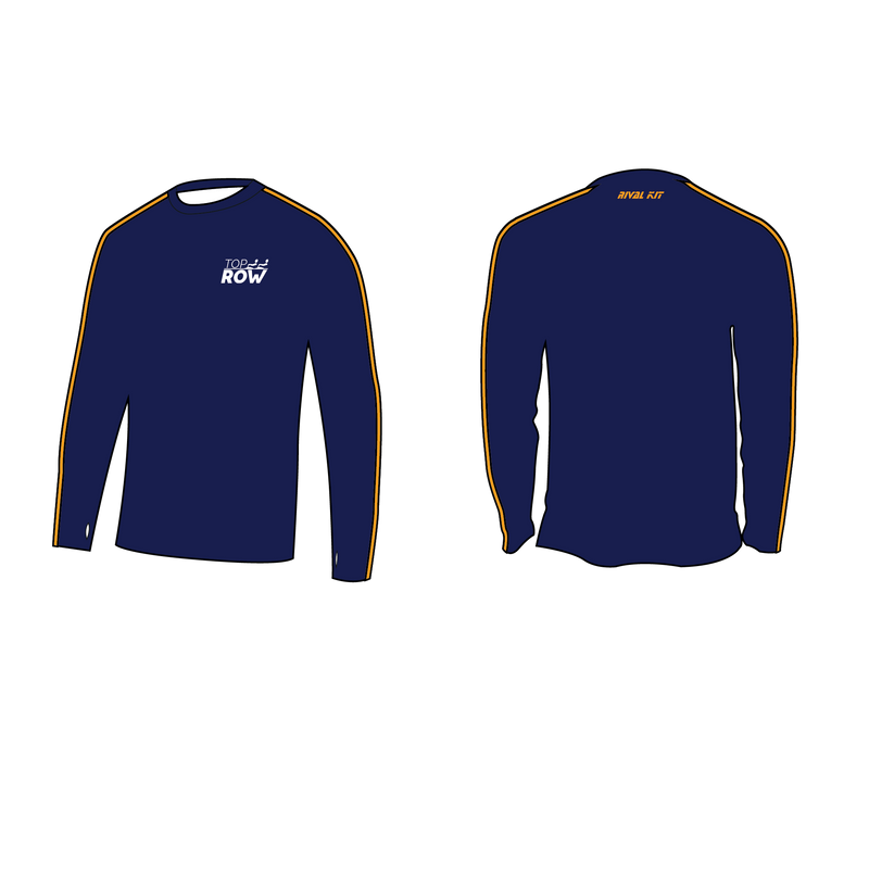 Top Row 201 Long Sleeve Gym T-Shirt