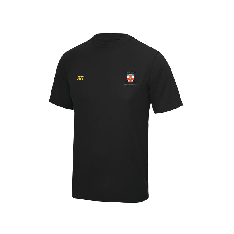 University of London Canoe Polo Black Gym T-shirt