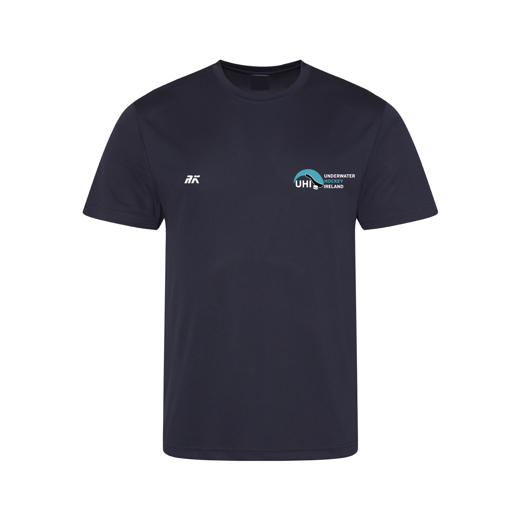 Underwater Hockey Ireland Navy Gym T-shirt