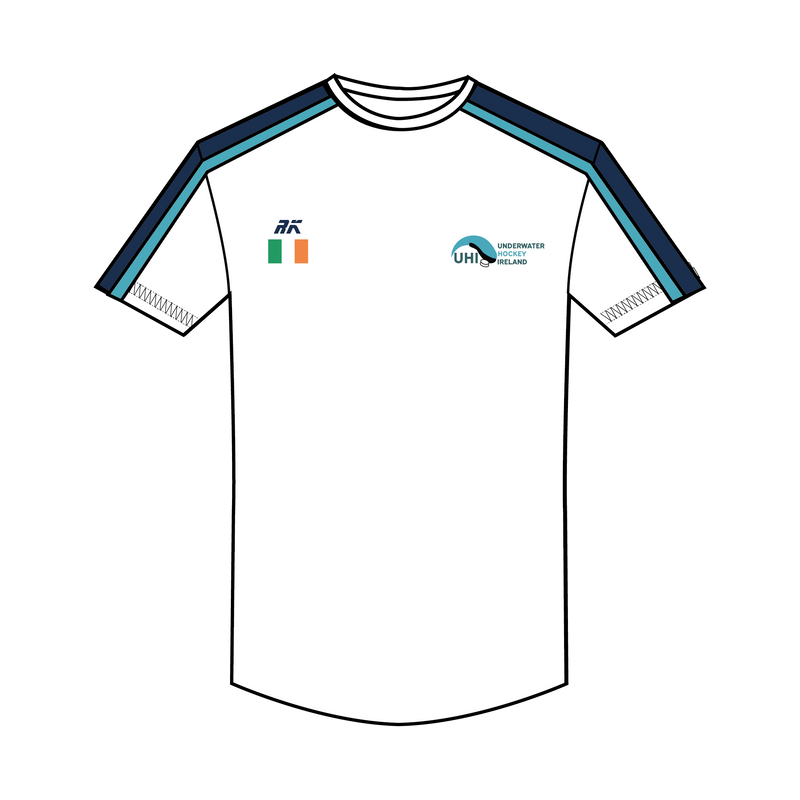 Underwater Hockey Ireland Bespoke Gym T-Shirt