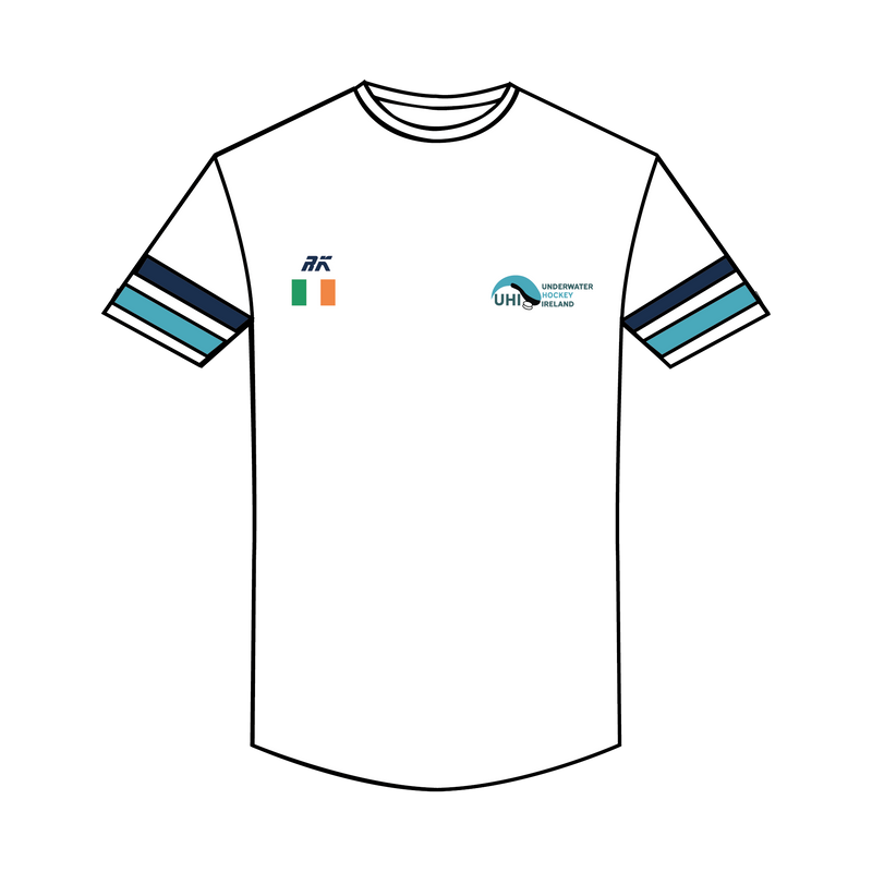 Underwater Hockey Ireland Bespoke Gym T-Shirt 2