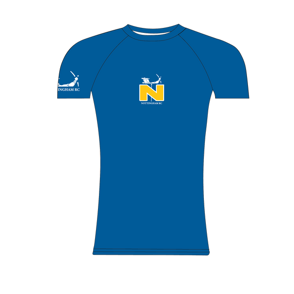 Nottingham Rowing Club Juniors Blue Short Sleeve Base Layer