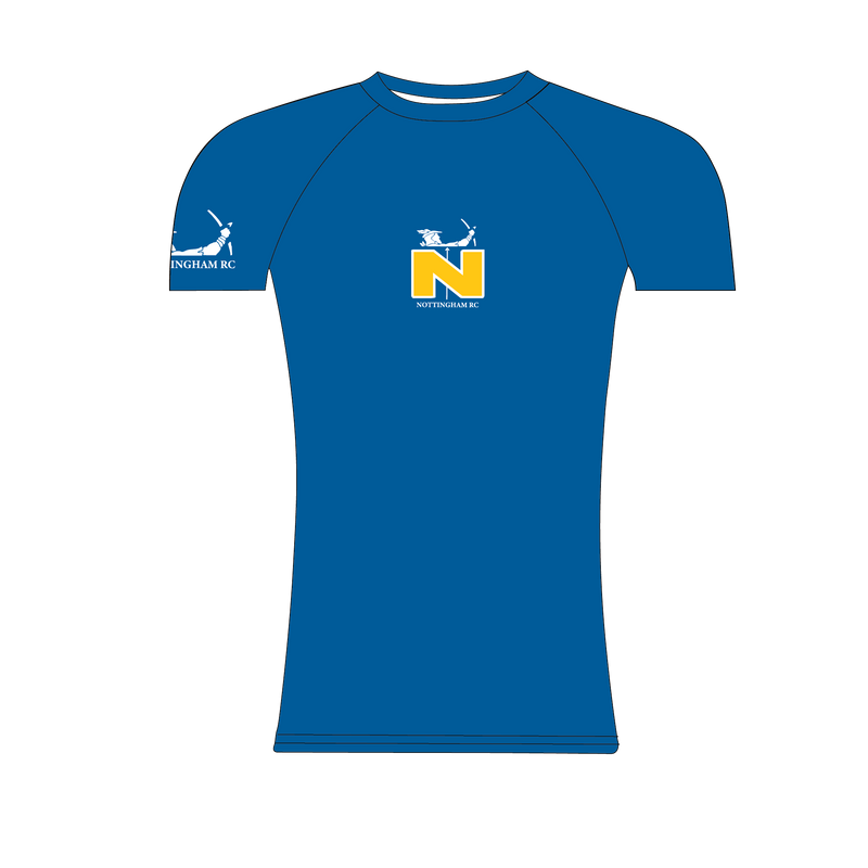 Nottingham Rowing Club Juniors Blue Short Sleeve Base Layer