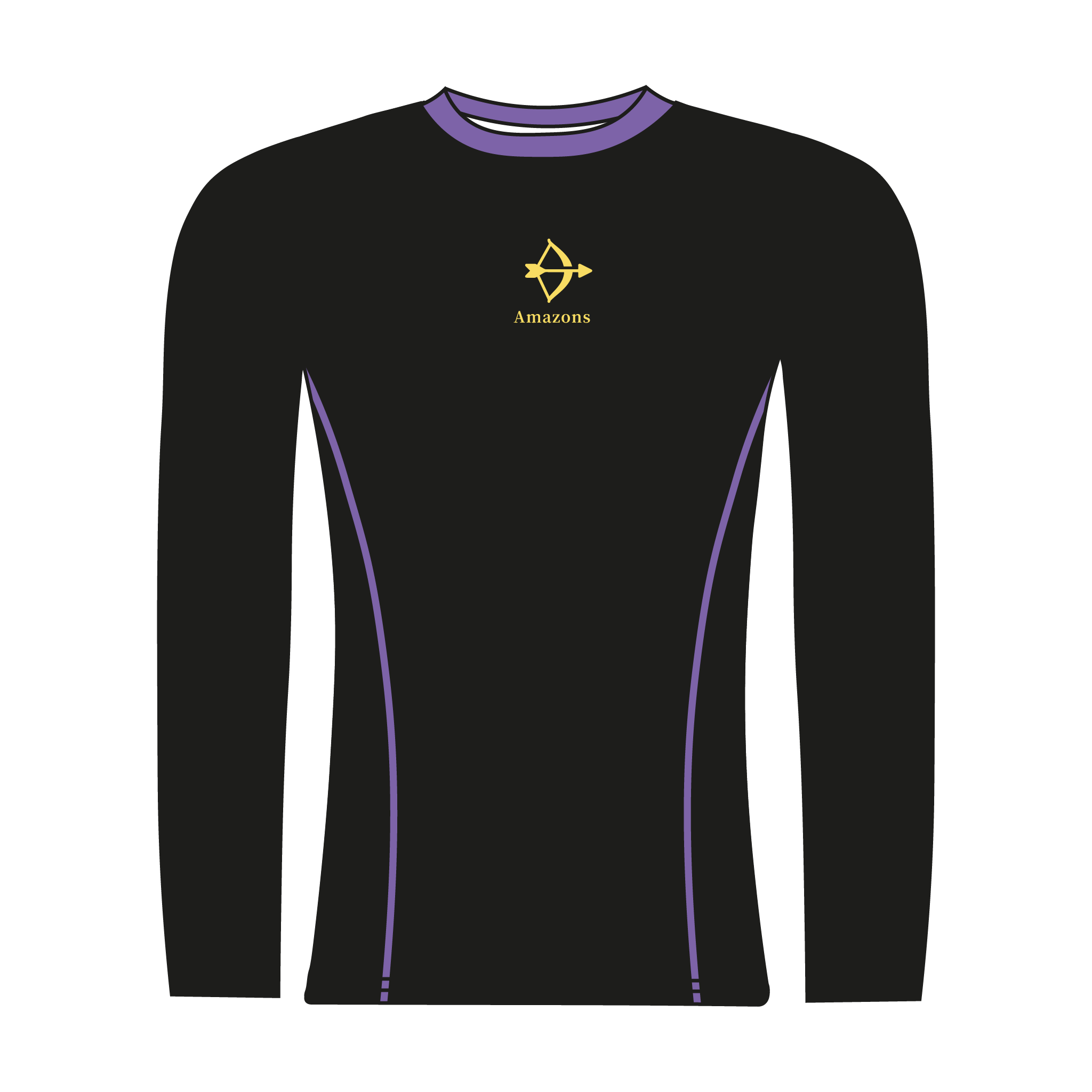 Jesus College Amazons Long Sleeve Base Layer 3