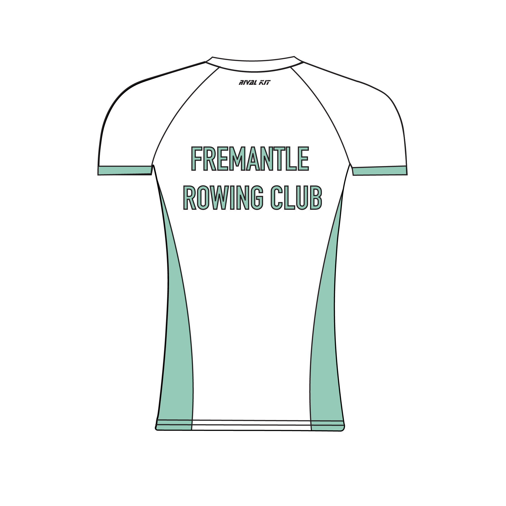 Fremantle Rowing Club Short Sleeve Baselayer