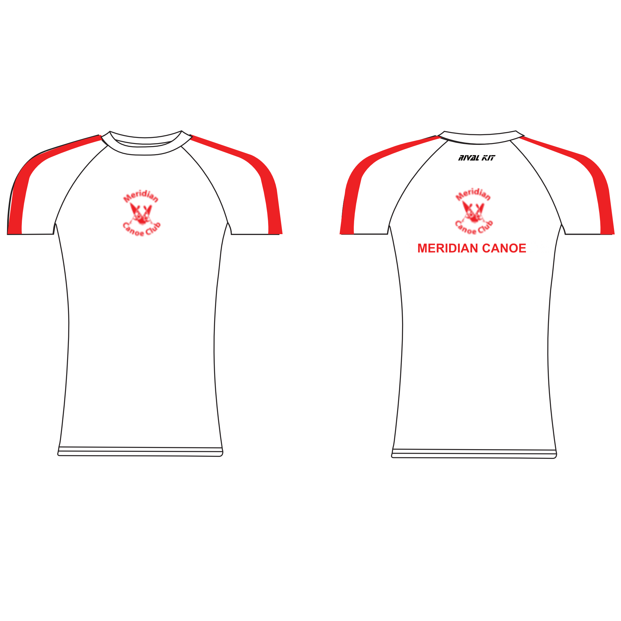 Meridian Canoe Club Short Sleeve Base-Layer White