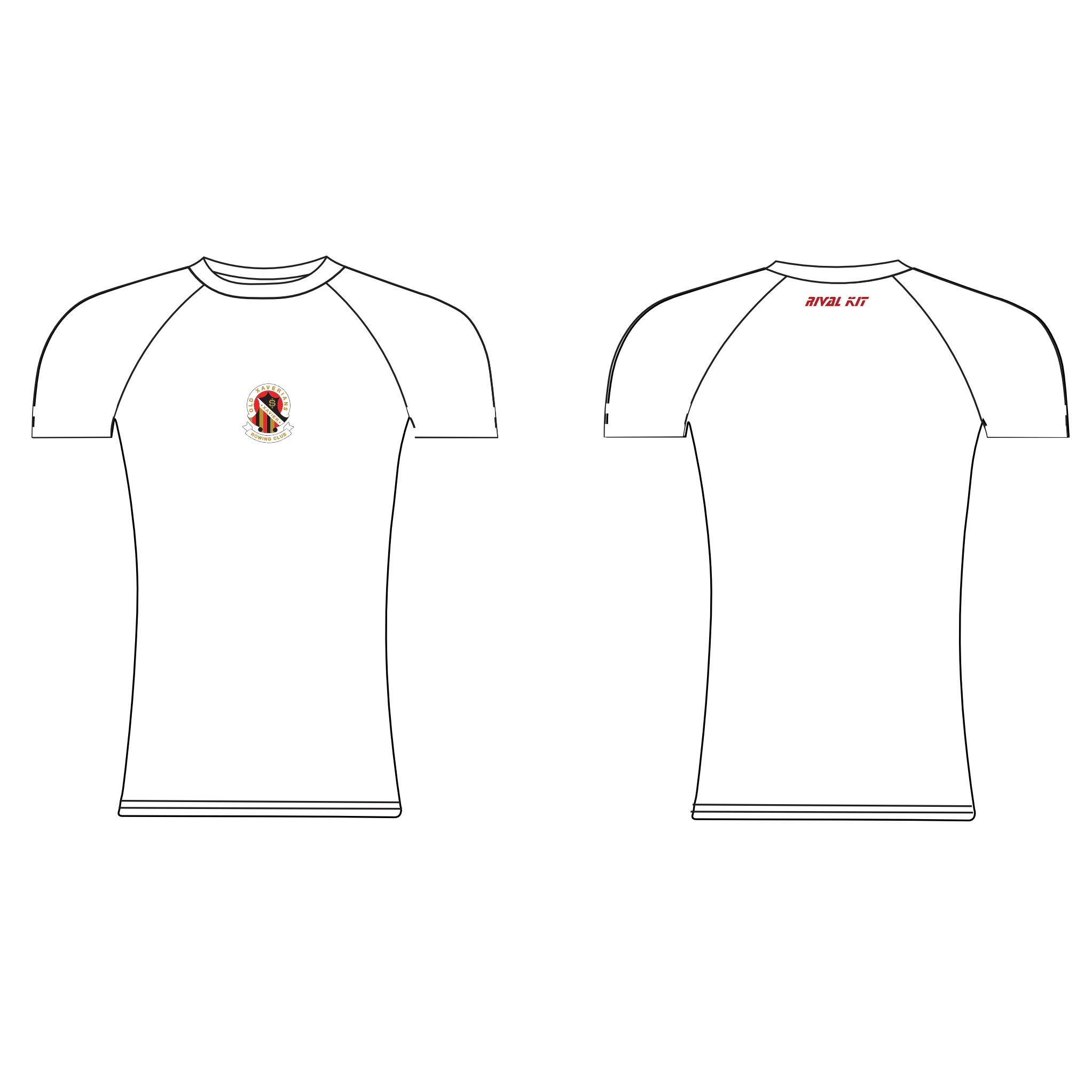 Old Xavierians Rowing Club Short Sleeve Base-Layer