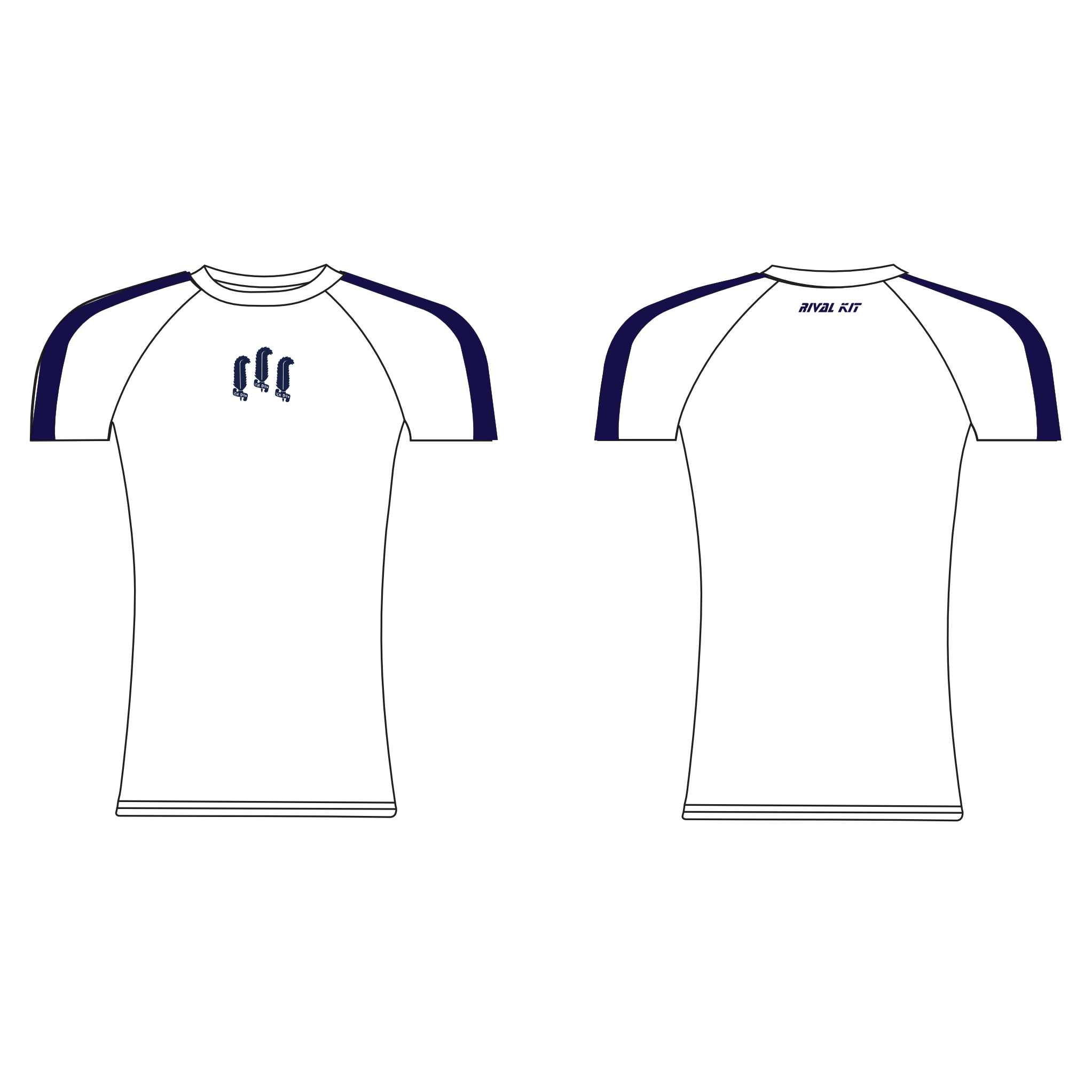 Oriel College Boat Club Oxford Racing Short Sleeve Base-Layer