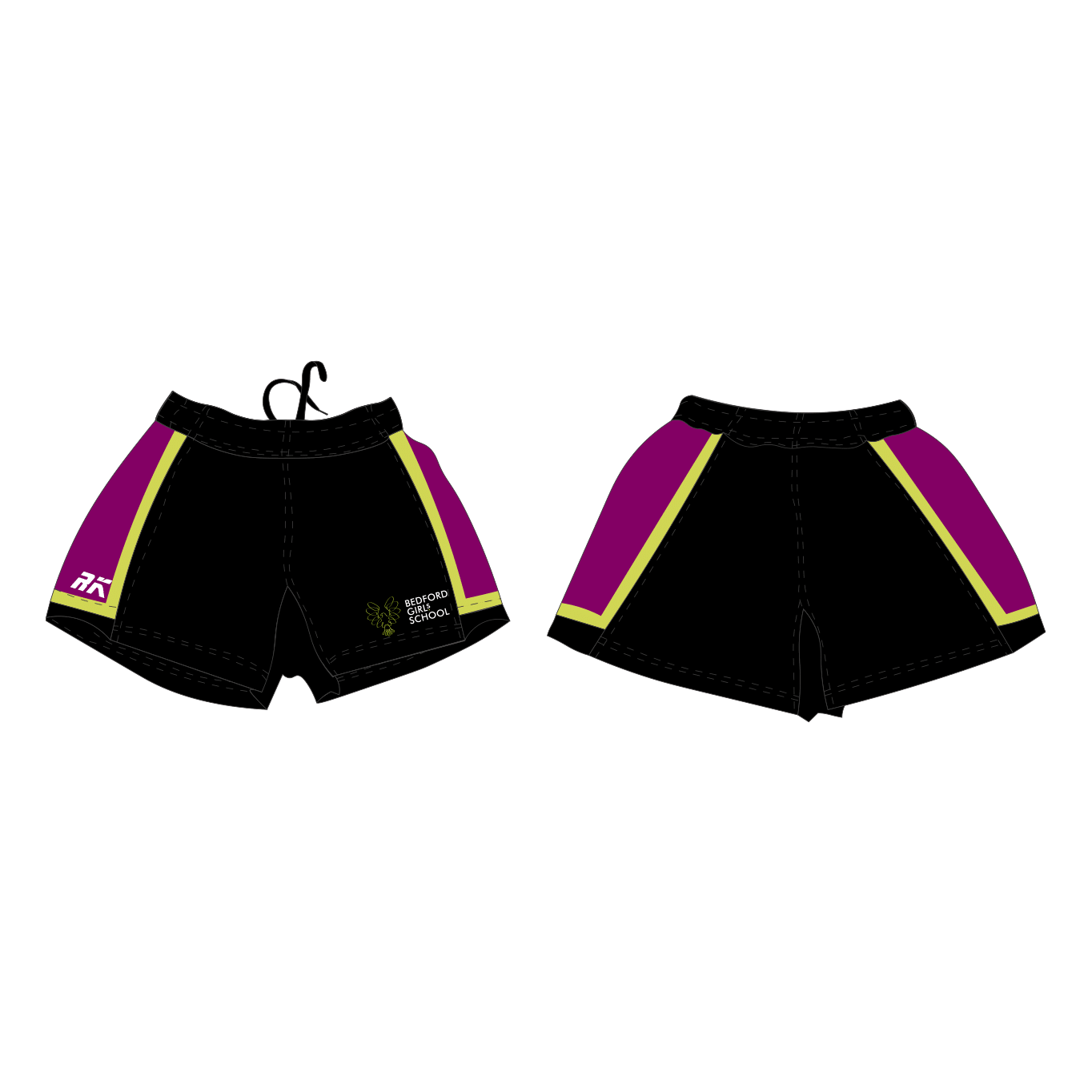 Bedford Girls' School Boat Club Rugby Shorts