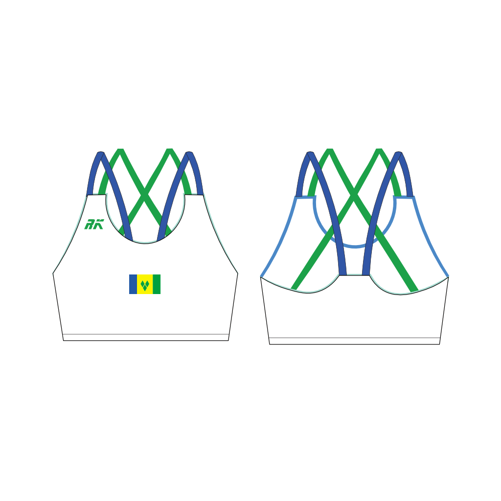 SVG Cross Back Sports Bra