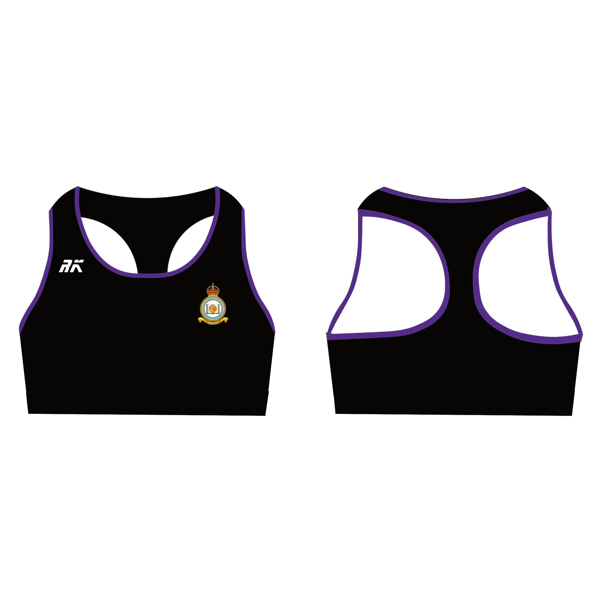 University of London Air Squadron RACERBACK Sports Bra