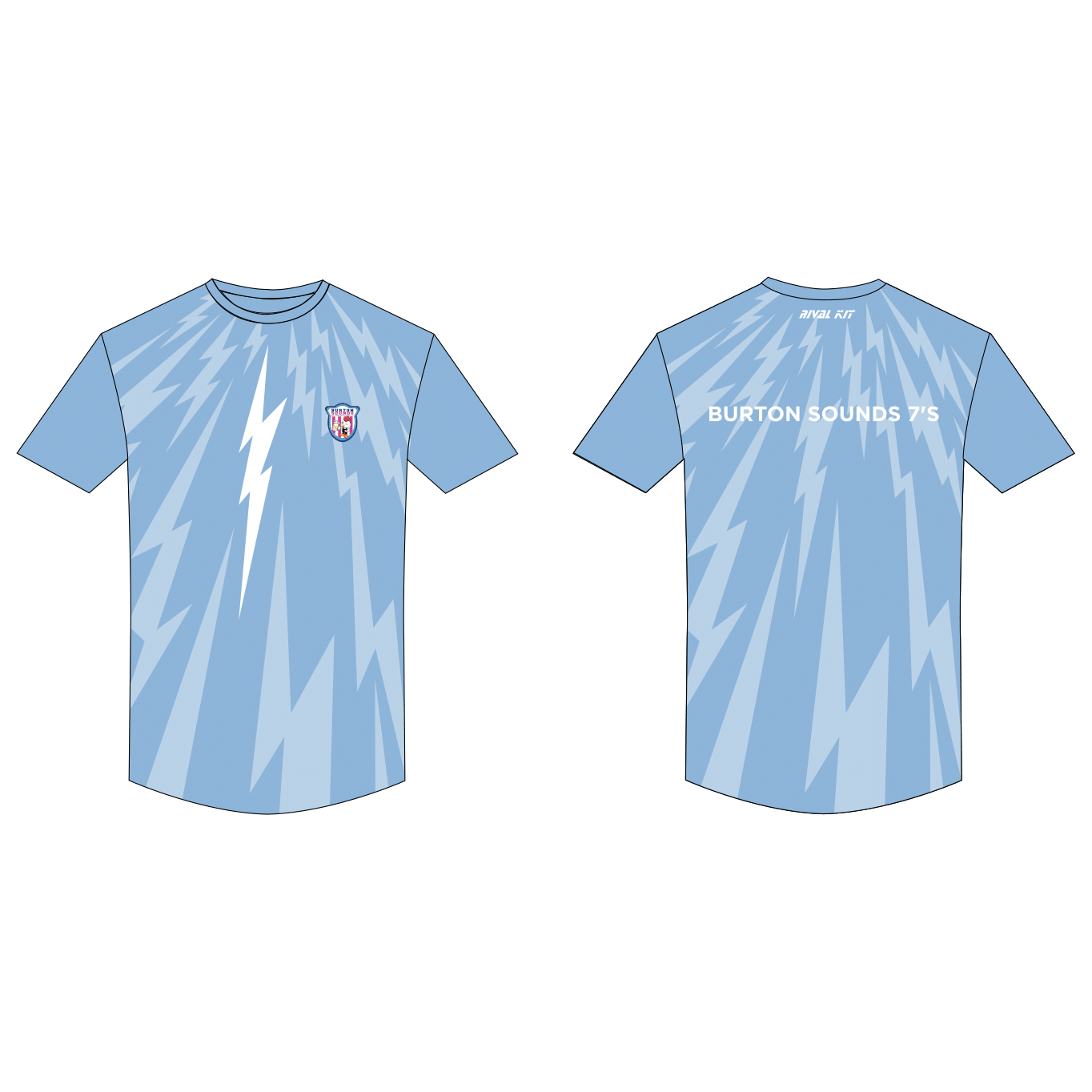 Burton Sounds 7s Gym T-Shirt Blue