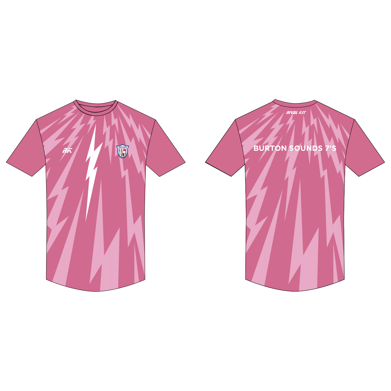 Burton Sounds 7s Gym T-Shirt Pink