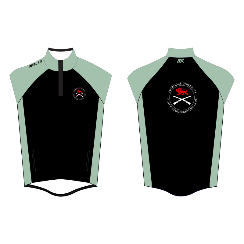 Cambridge University Shooting Team Black Base Gilet with Pockets