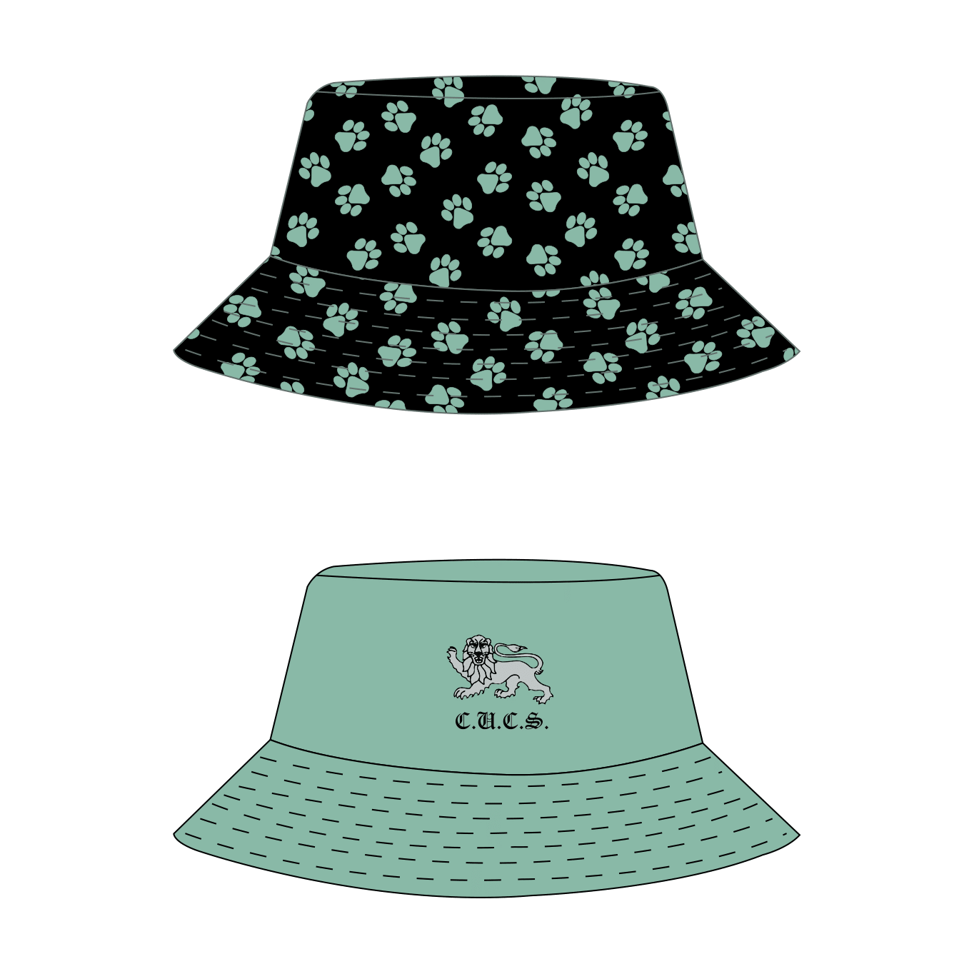 Cambridge University Cheerleading Society Bucket Hat
