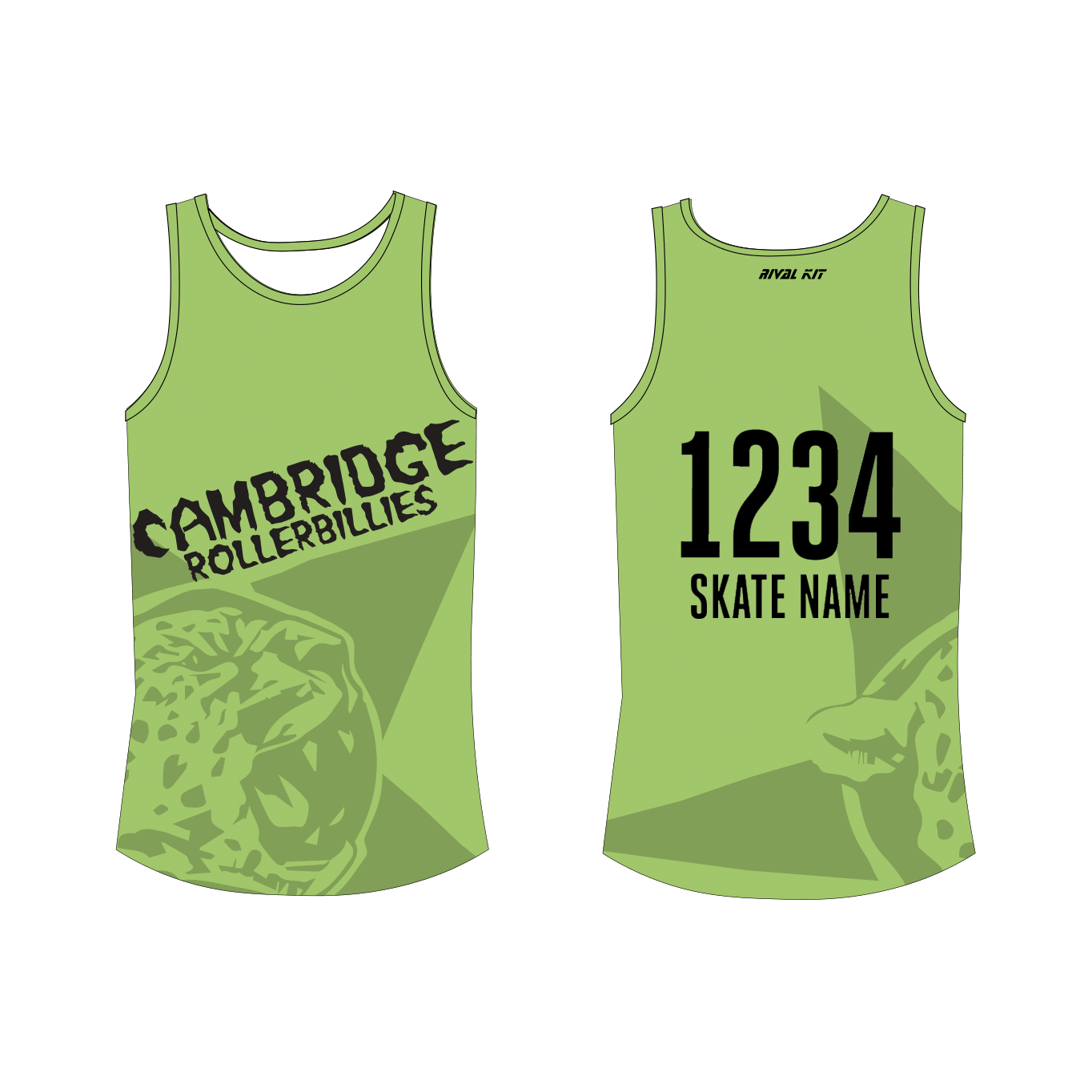 Cambridge Rollerbillies Athlete Tank
