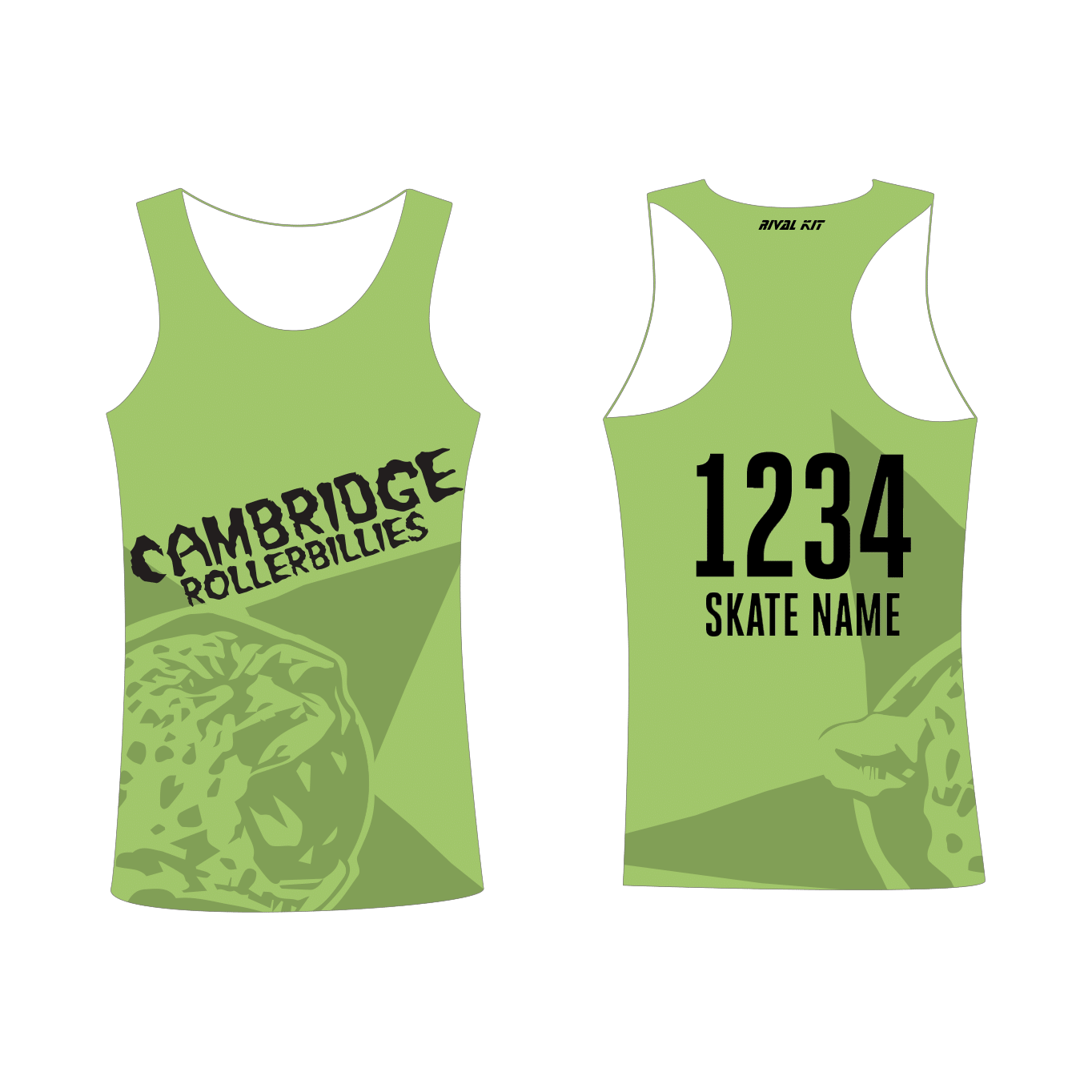 Cambridge Rollerbillies Athlete Tank