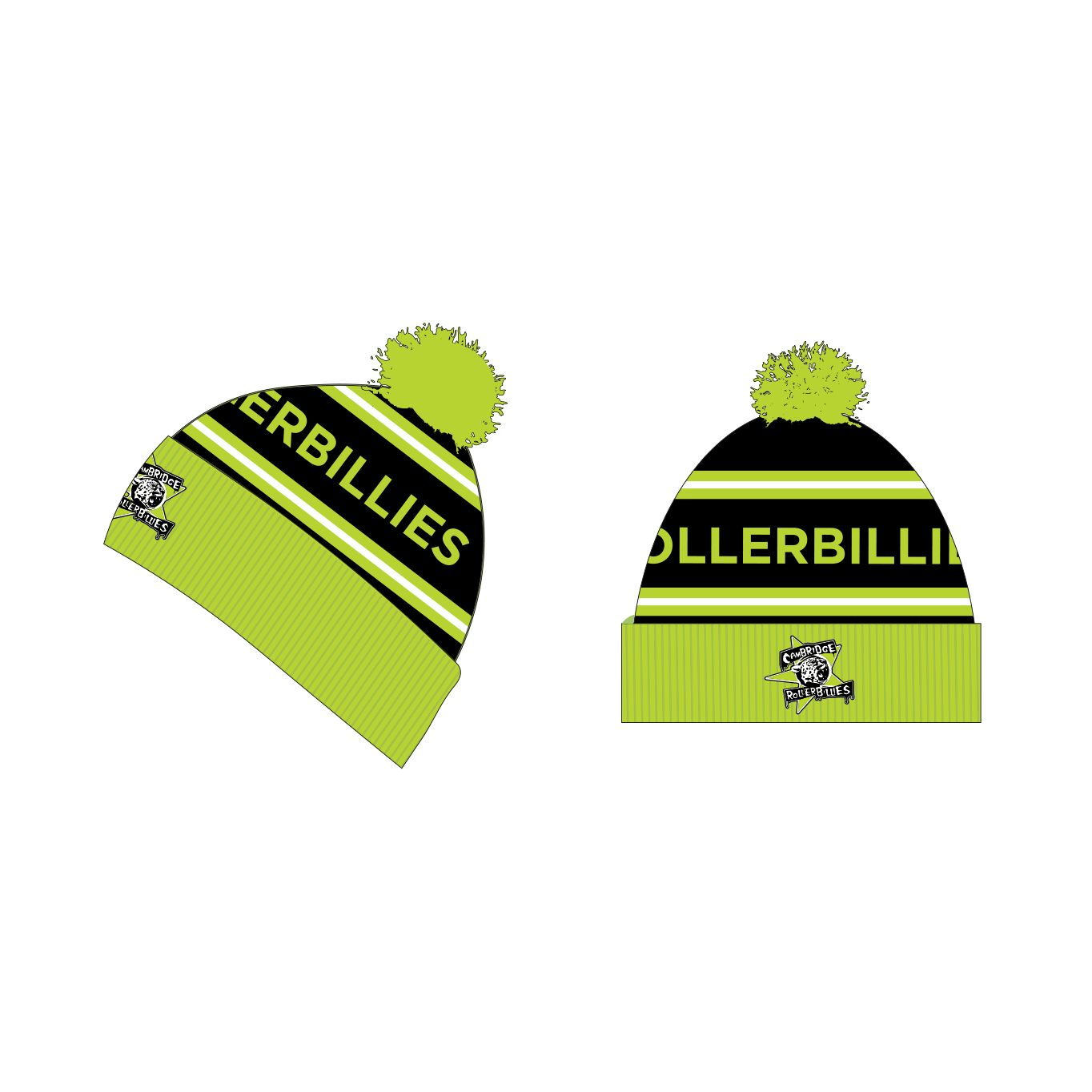 Cambridge Rollerbillies Bobble Hat