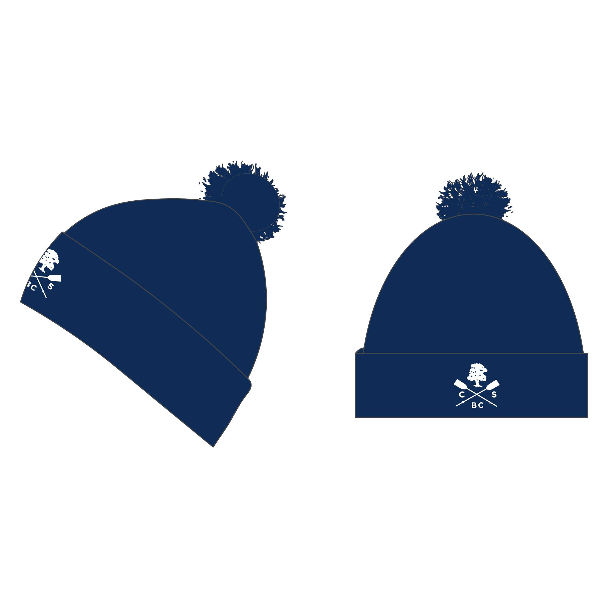 Canford School Boat Club Bobble Hat