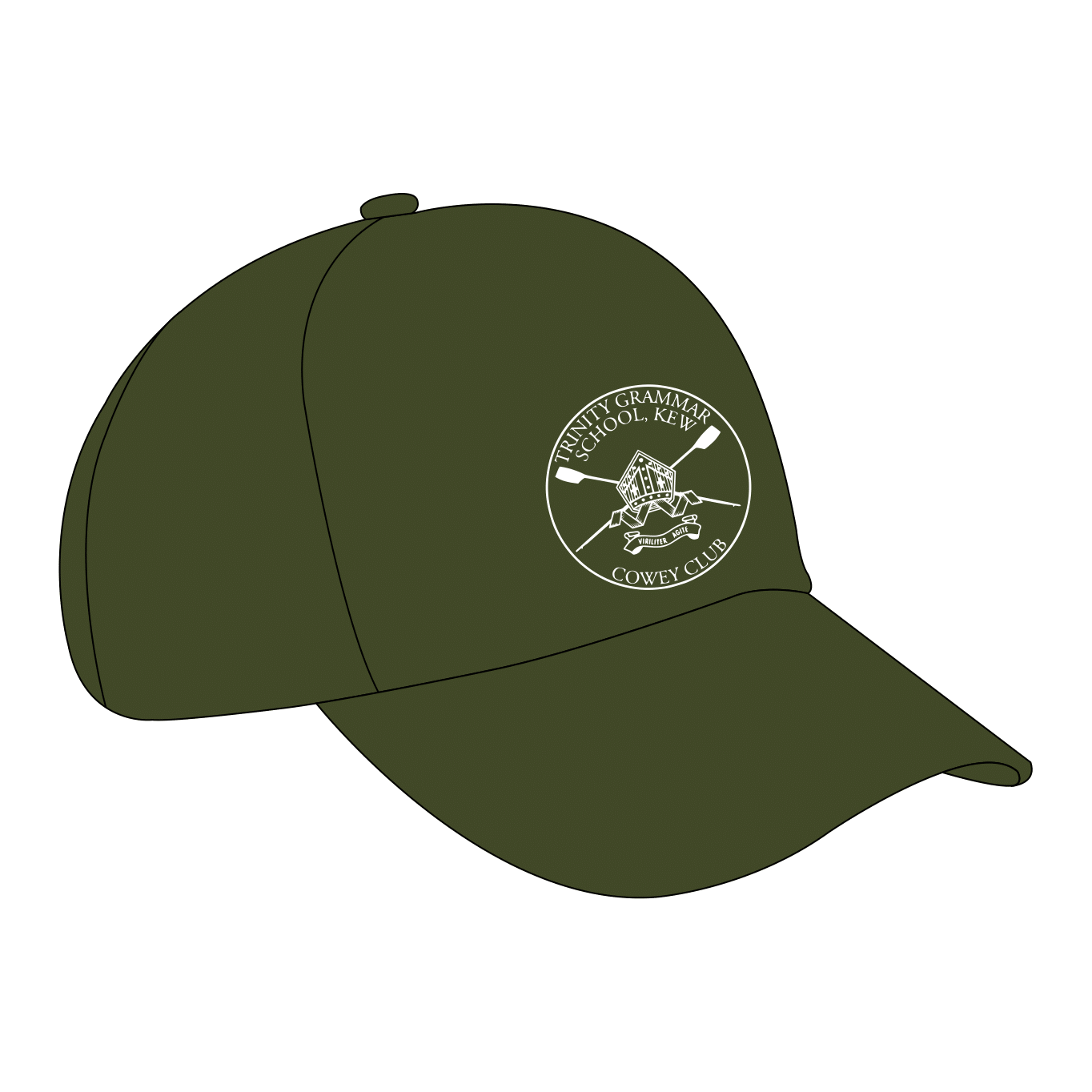 Cowey Rowing Club Cap Green